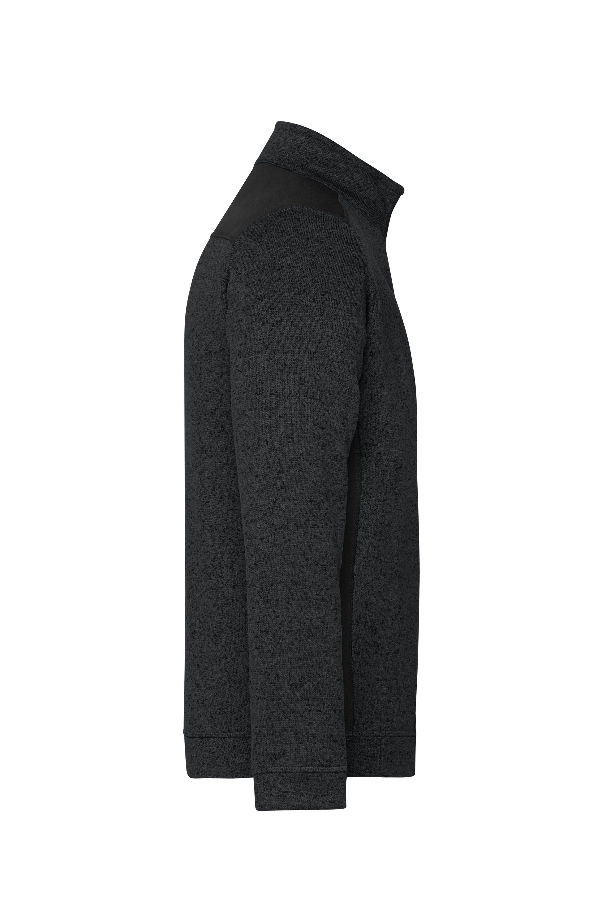 Men's Knitted Workwear Fleece Half-Zip - STRONG -