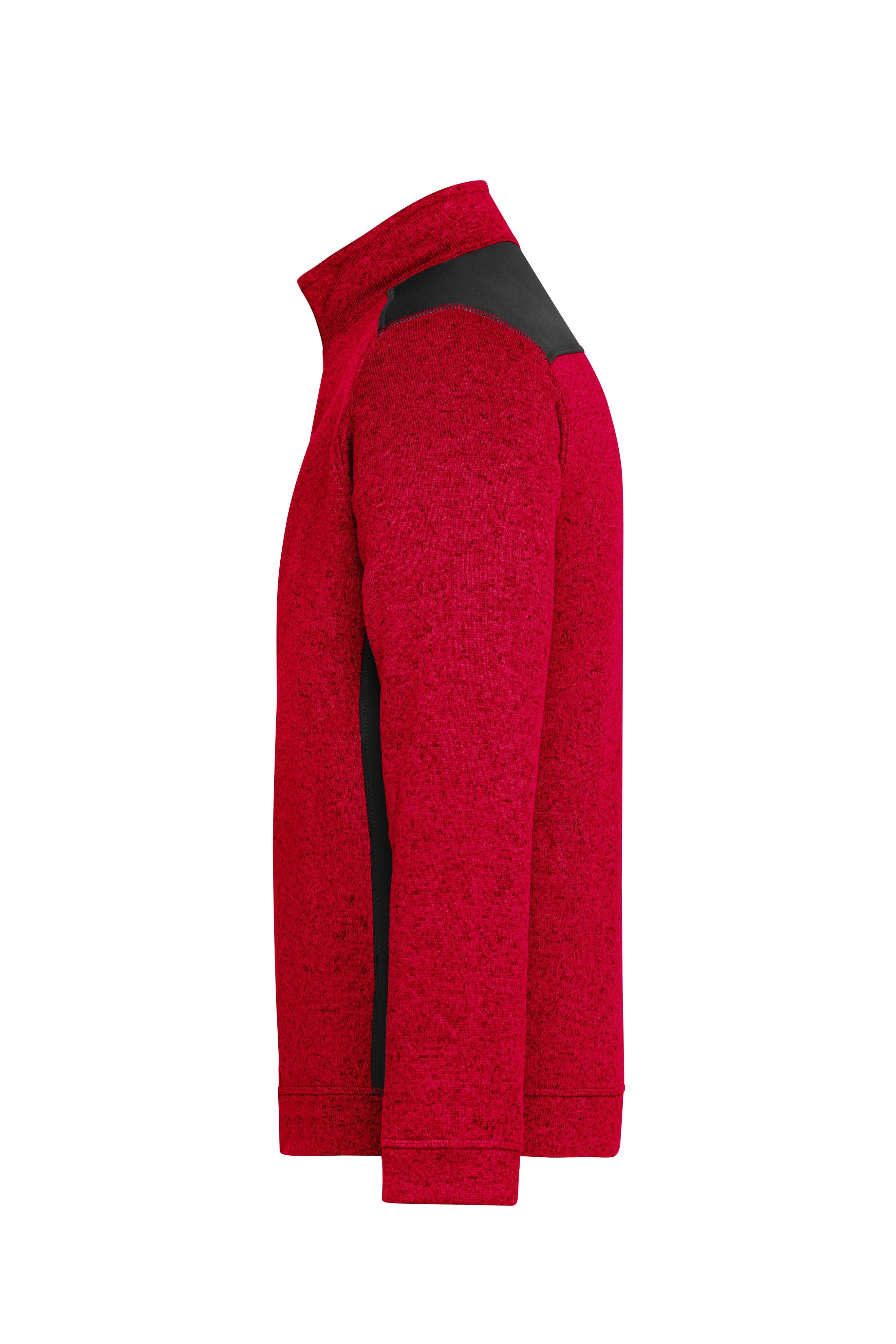 Men's Knitted Workwear Fleece Half-Zip - STRONG -