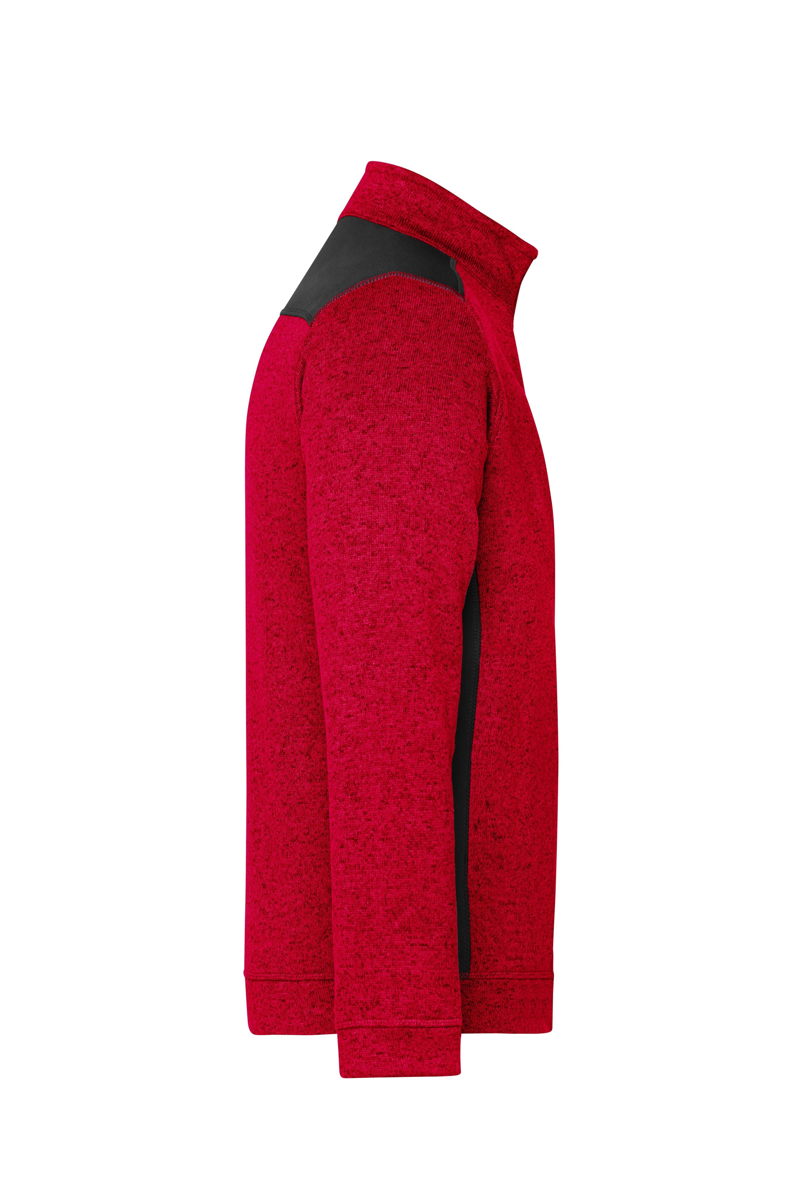 Men's Knitted Workwear Fleece Half-Zip - STRONG -