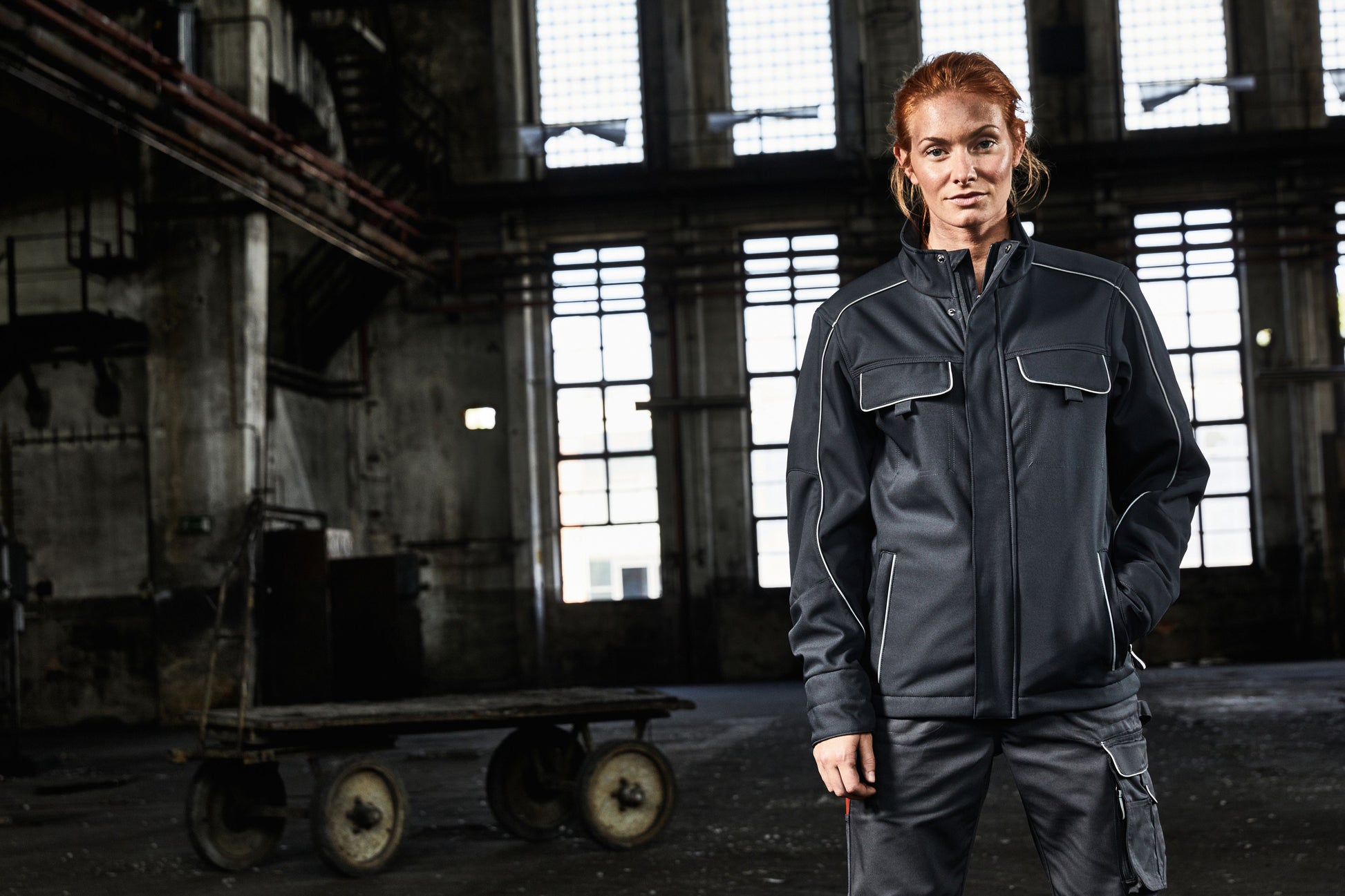 Workwear Softshell Jacket - SOLID -
