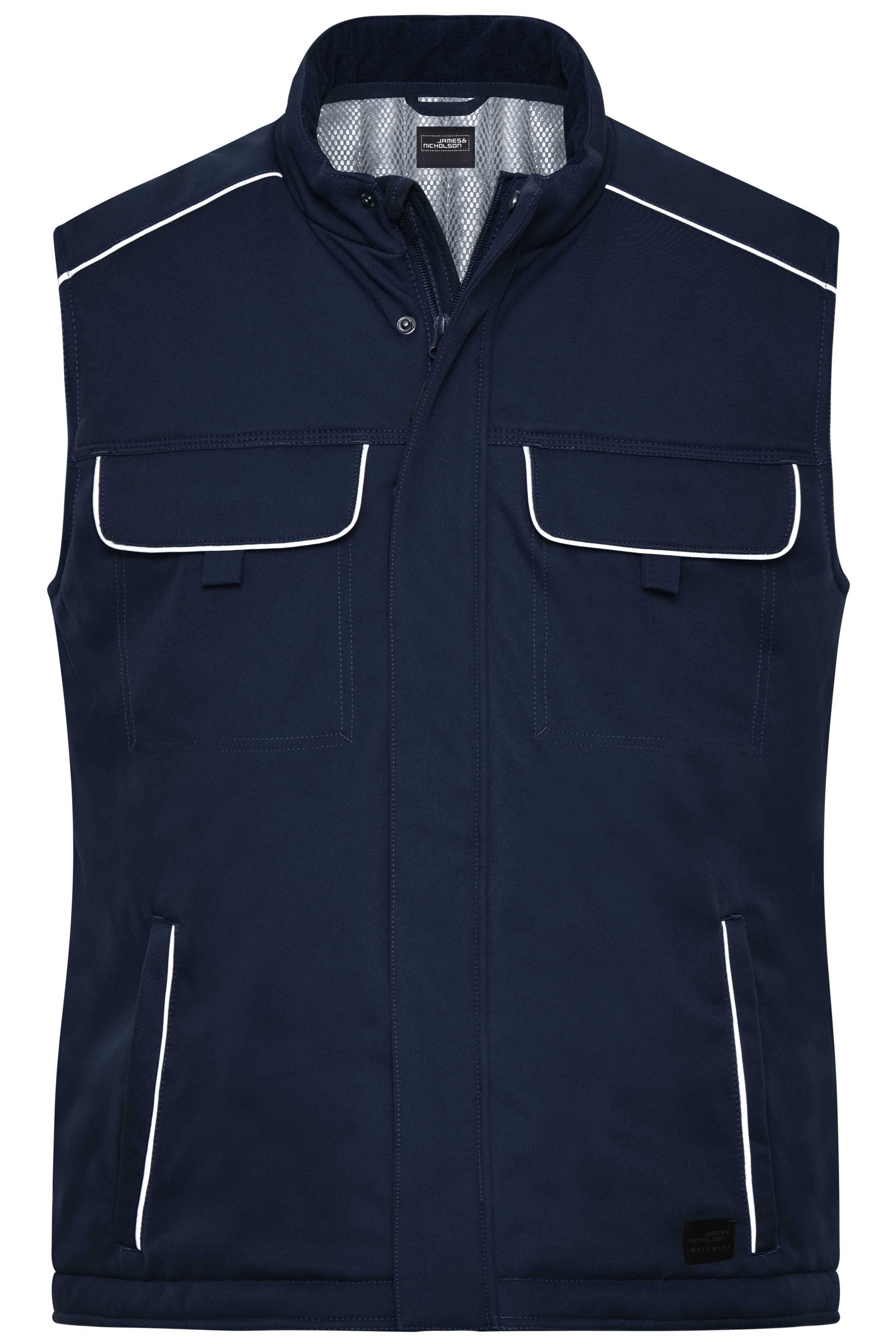 Workwear Softshell Padded Vest - SOLID -