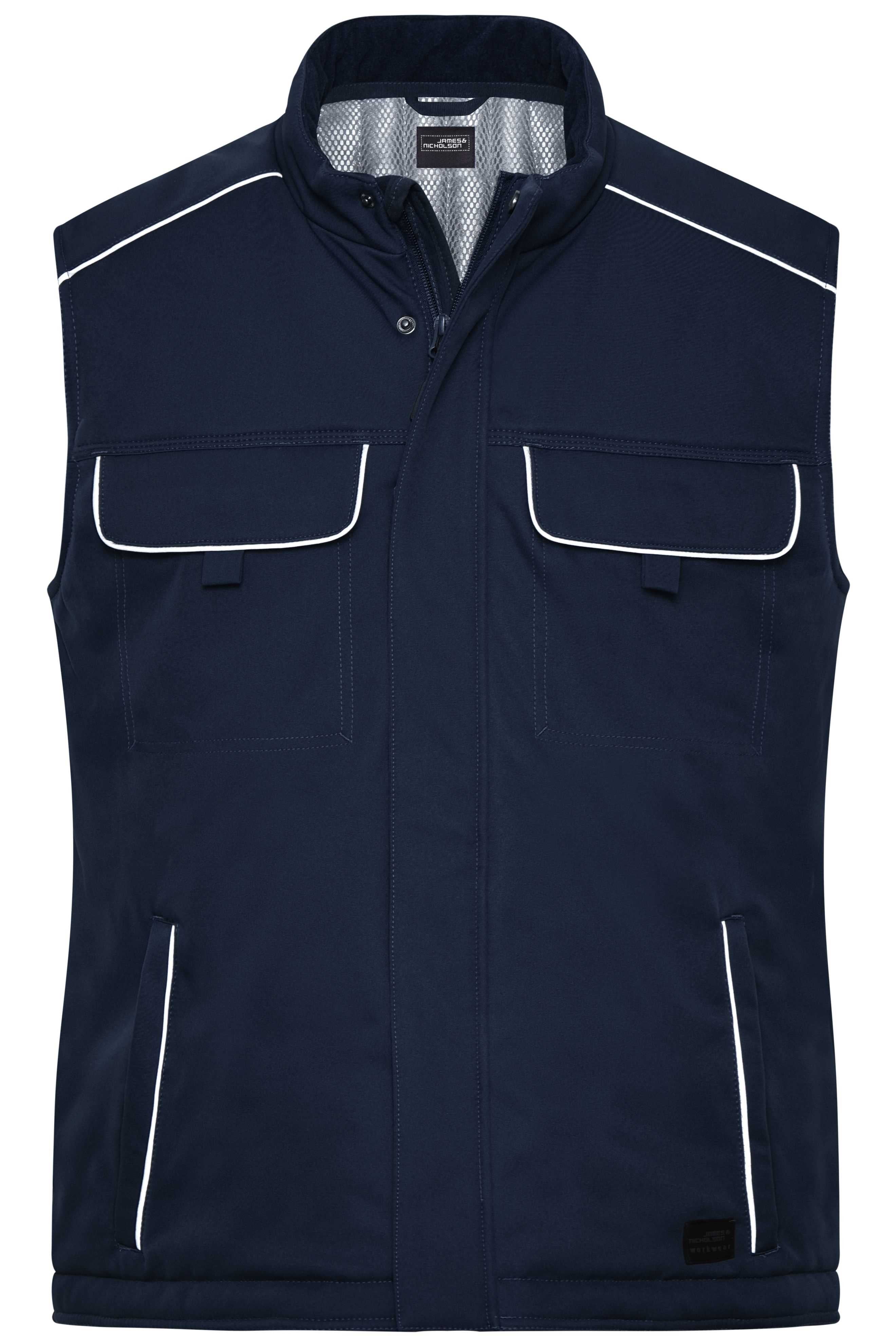 Workwear Softshell Padded Vest - SOLID -