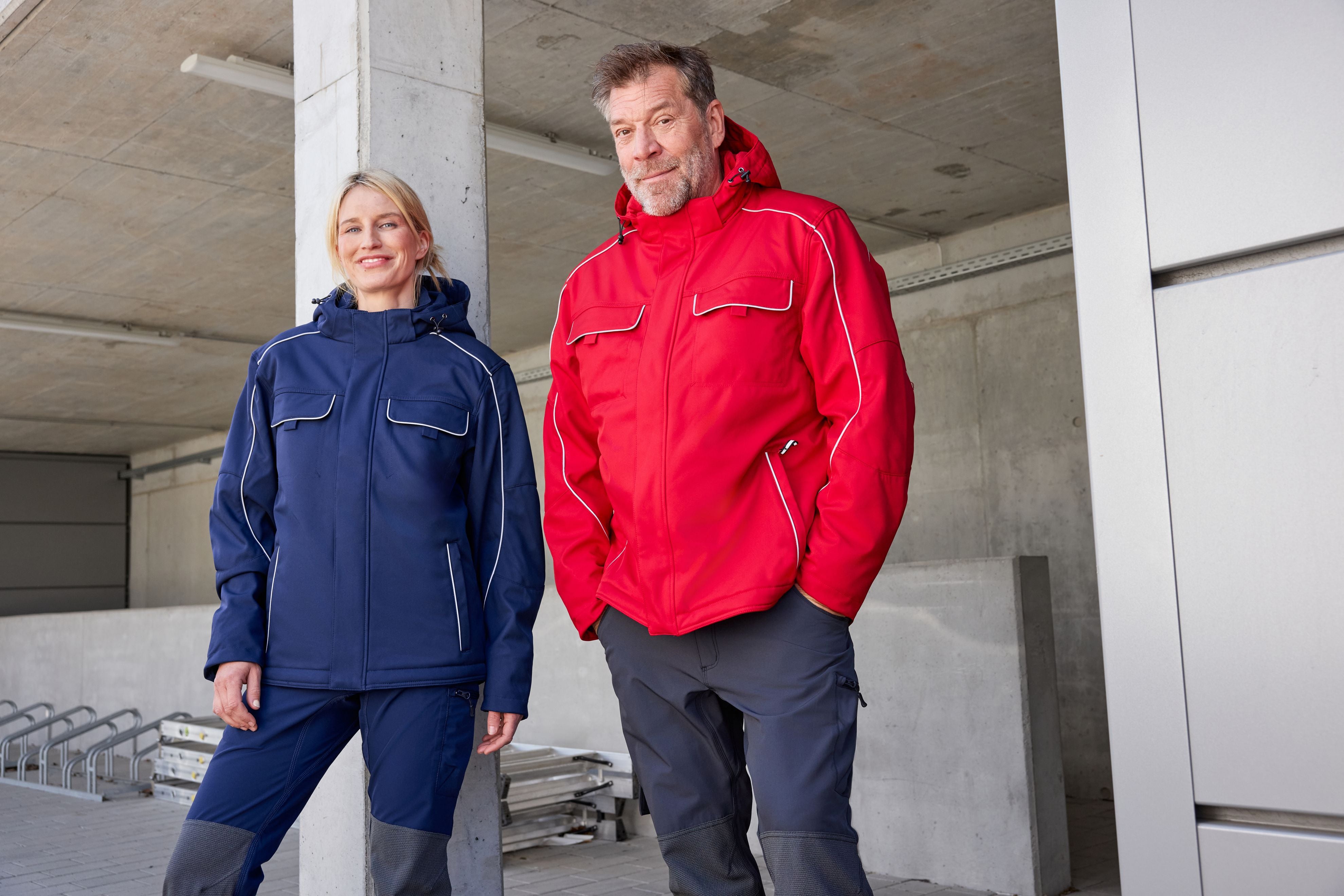 Workwear Softshell Padded Jacket - SOLID -
