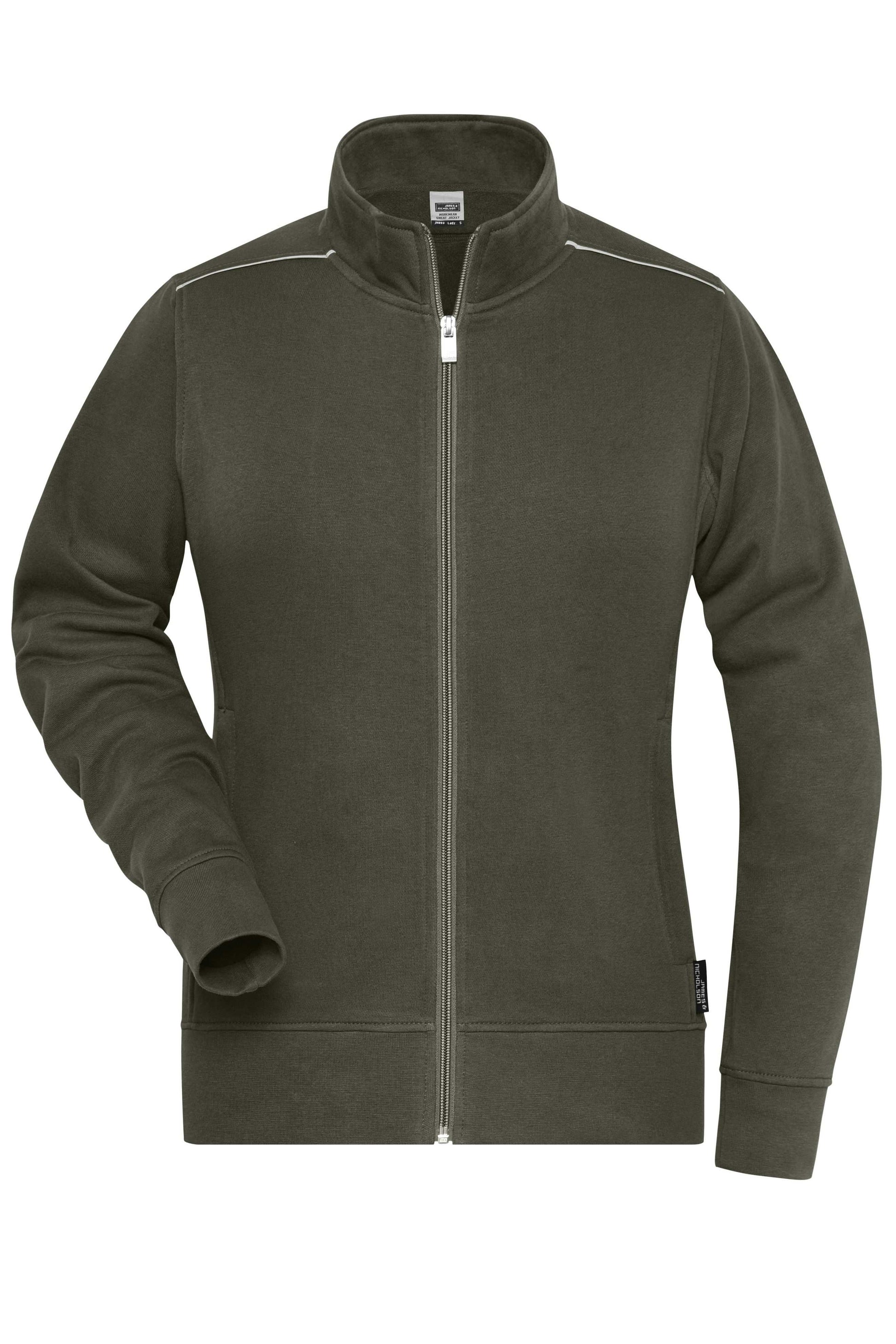 Ladies' Workwear Sweat Jacket - SOLID -