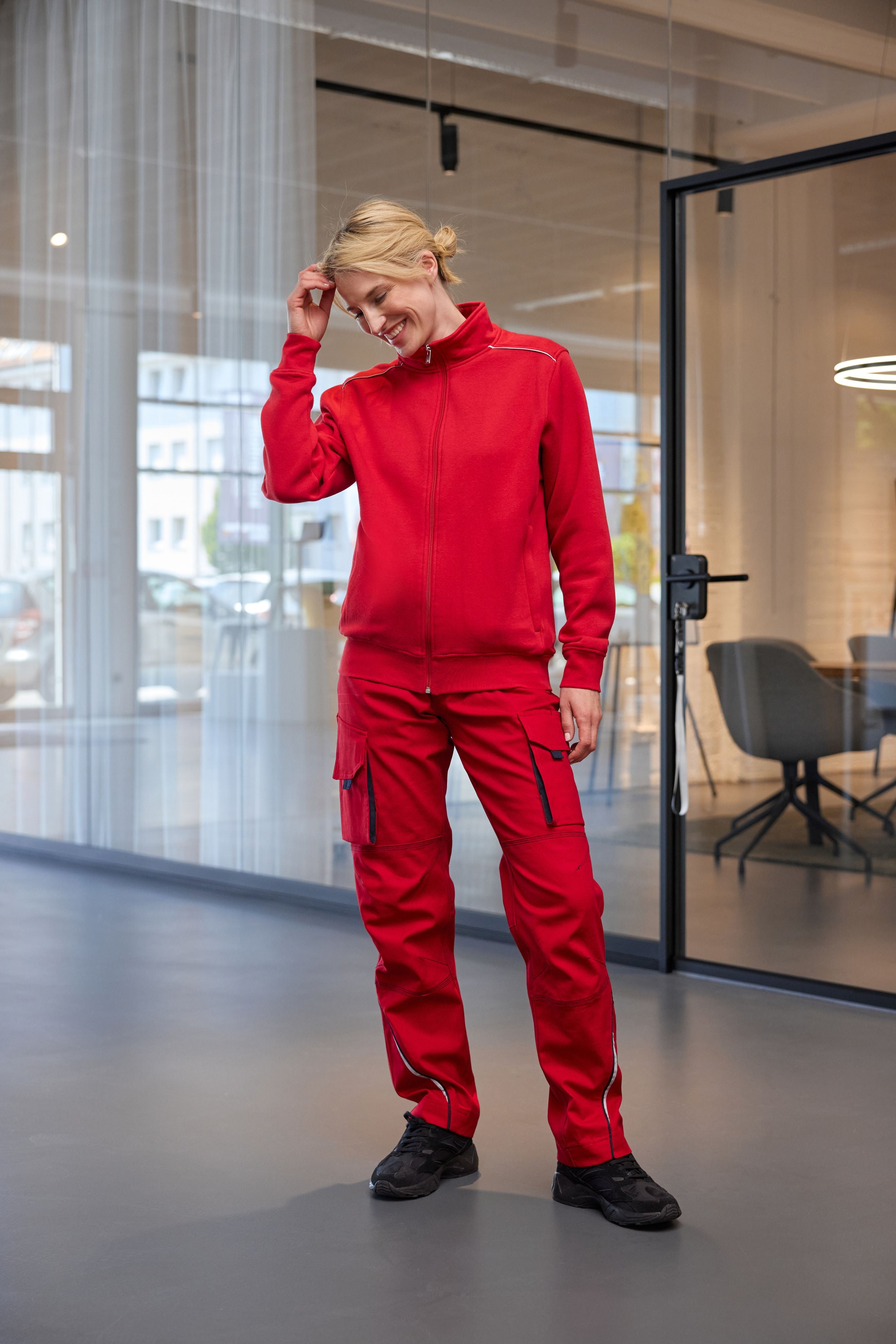 Workwear Sweat Jacket - SOLID -