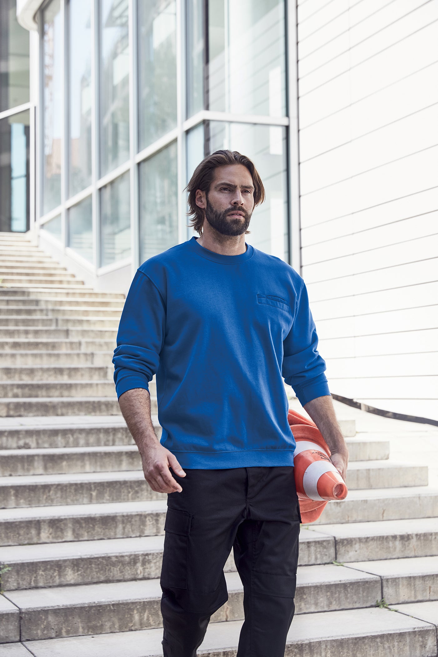 Men's Round Sweat Pocket