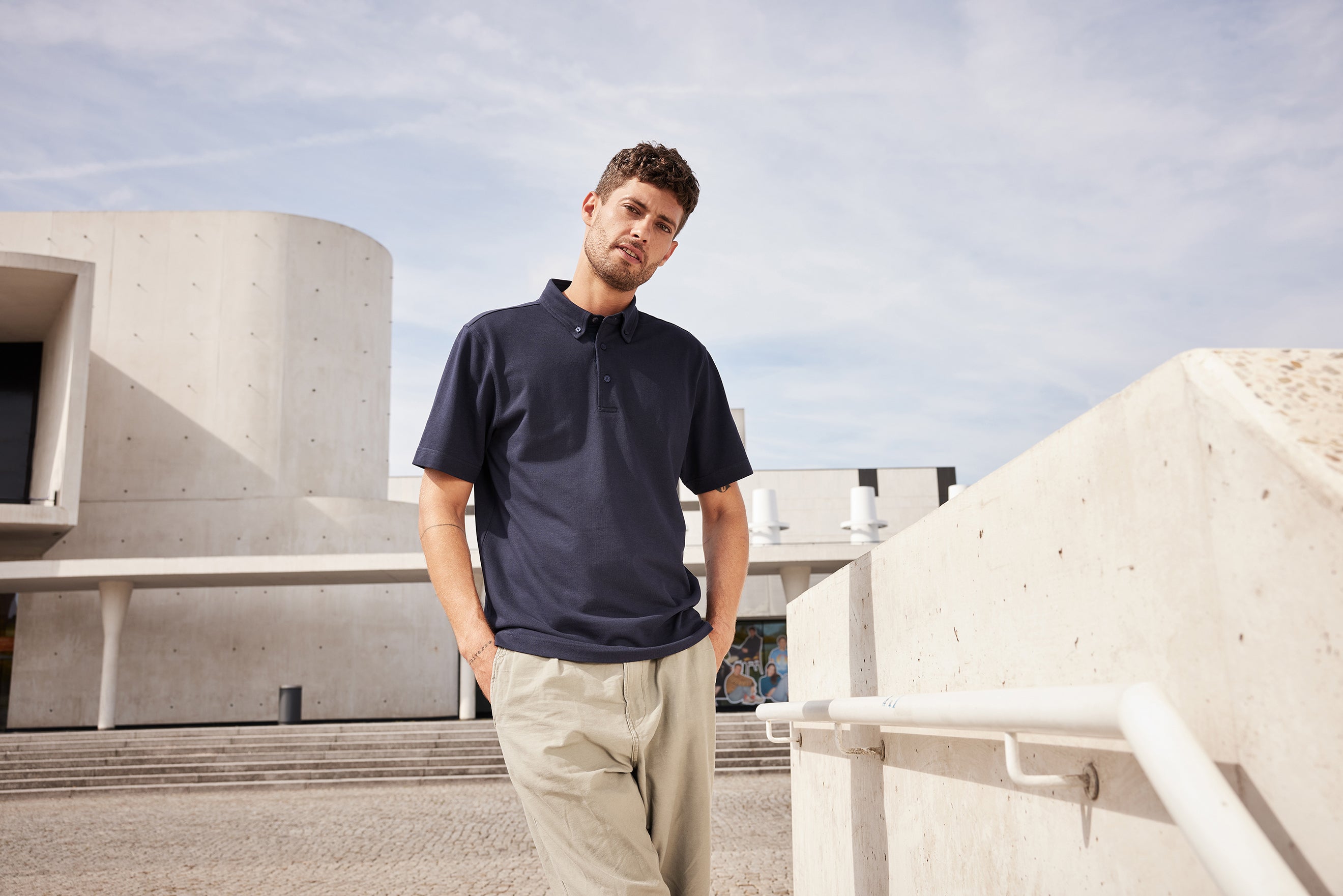 Men's Plain Polo
