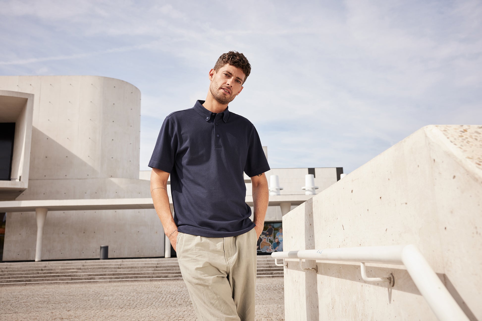 Men's Plain Polo