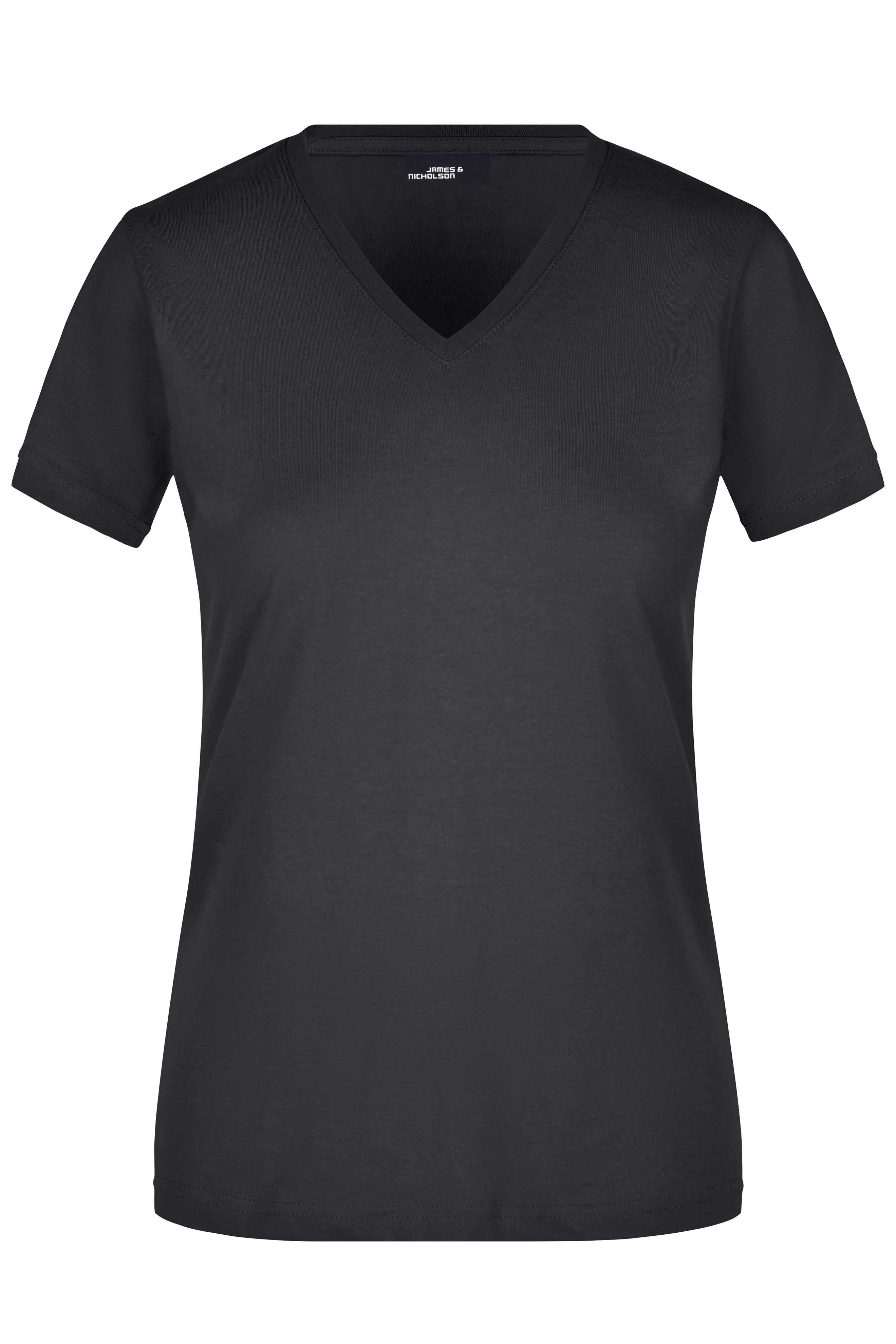 Ladies' Slim Fit V-T