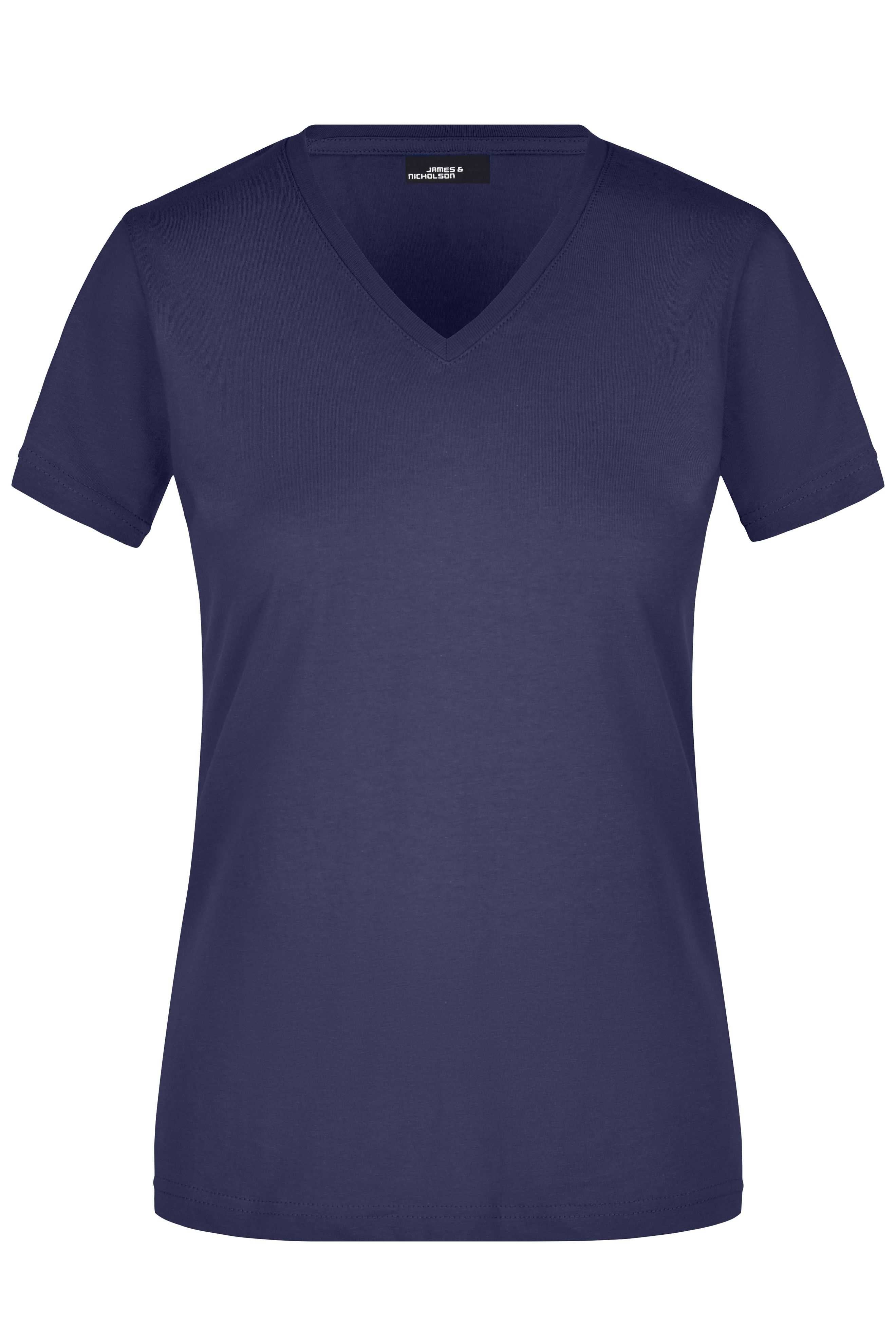 Ladies' Slim Fit V-T