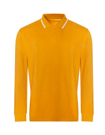 Just Polos - Long Sleeve Tipped 100 Polo