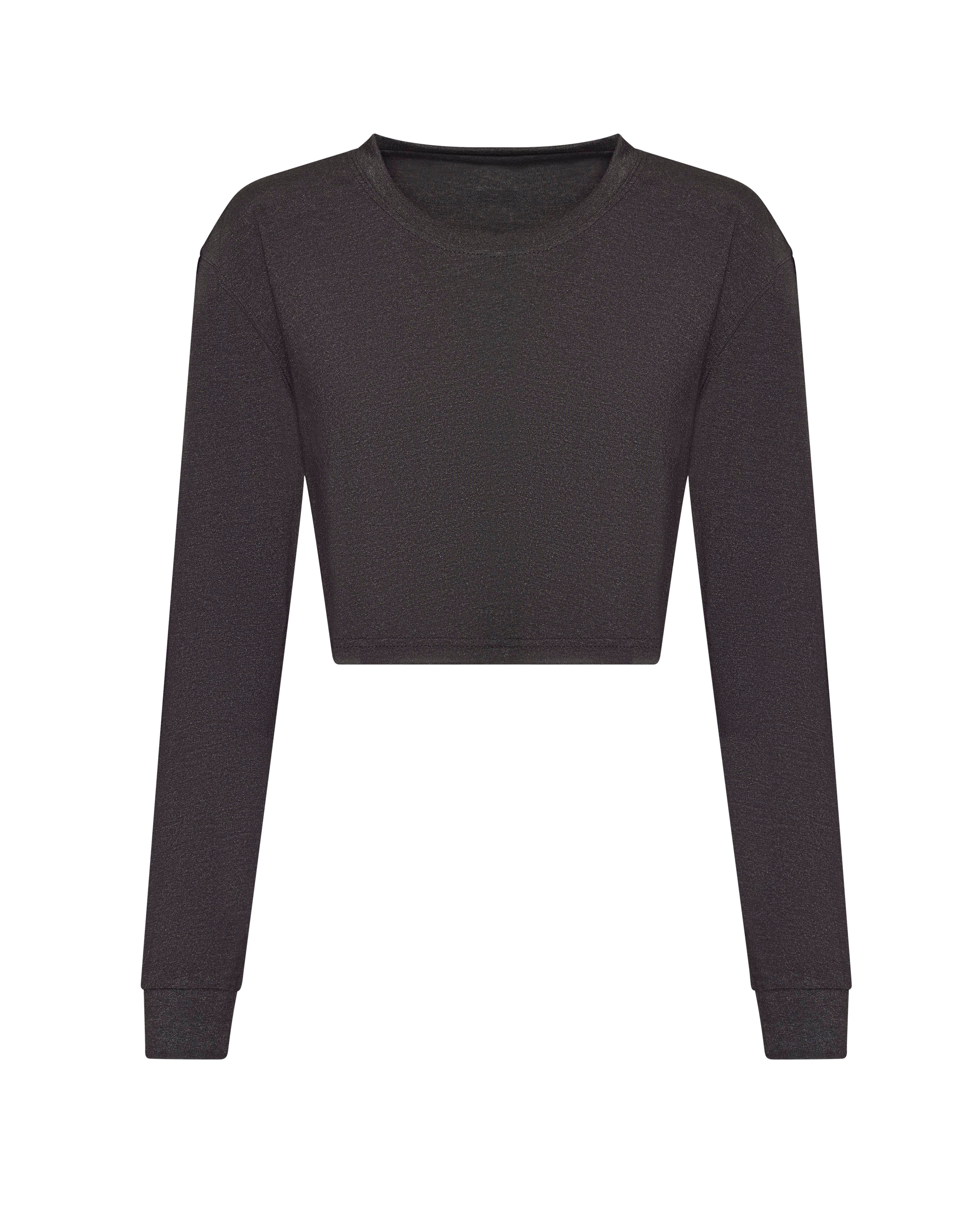Just Ts - Women´s Long Sleeve Cropped T