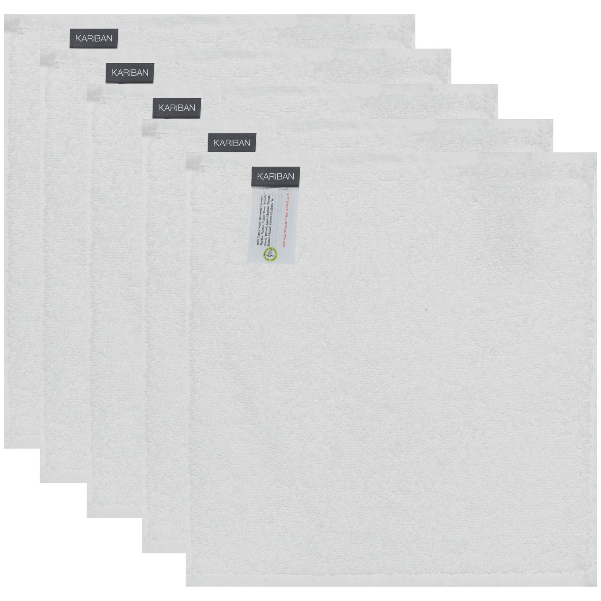 Guest handdoekjes 30 x 30 cm – verpakking per 5