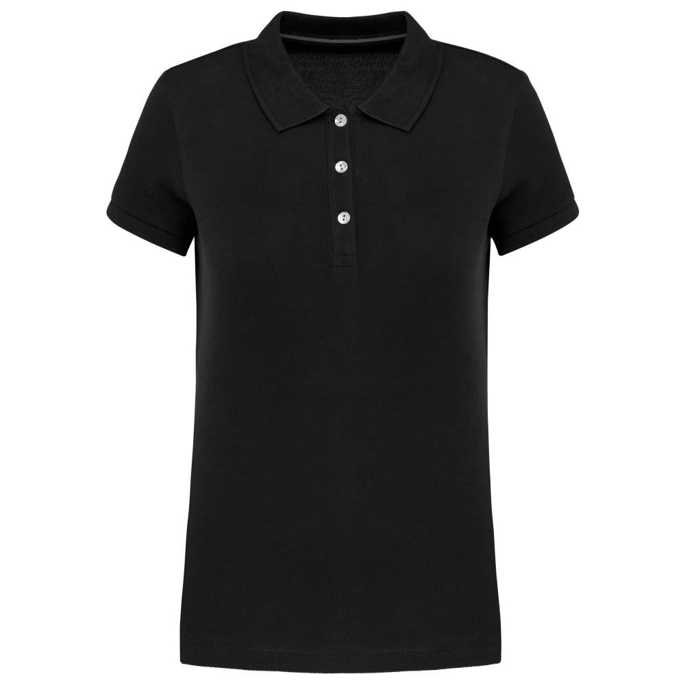 Damespolo Supima® korte mouwen