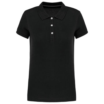 Damespolo Supima® korte mouwen