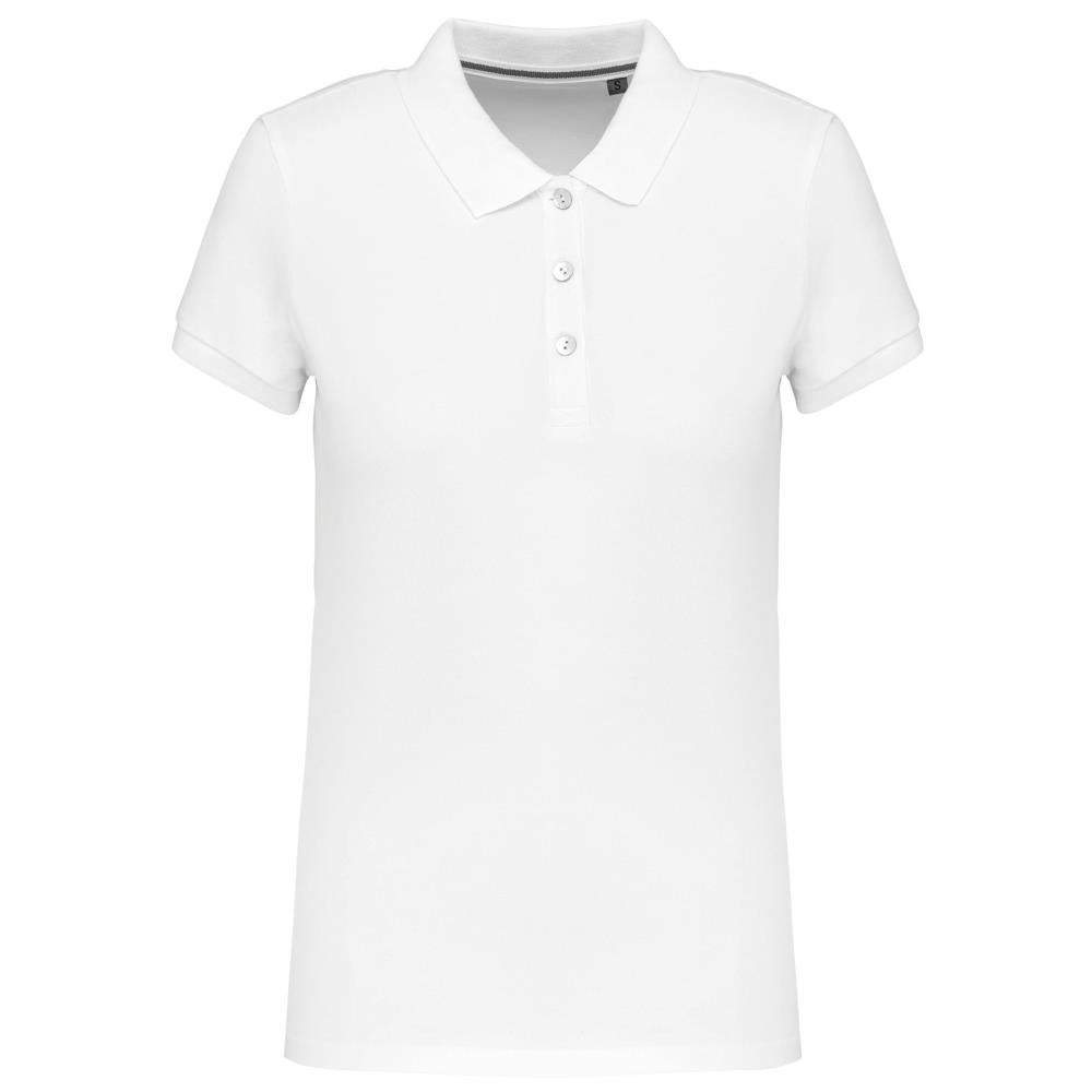 Damespolo Supima® korte mouwen