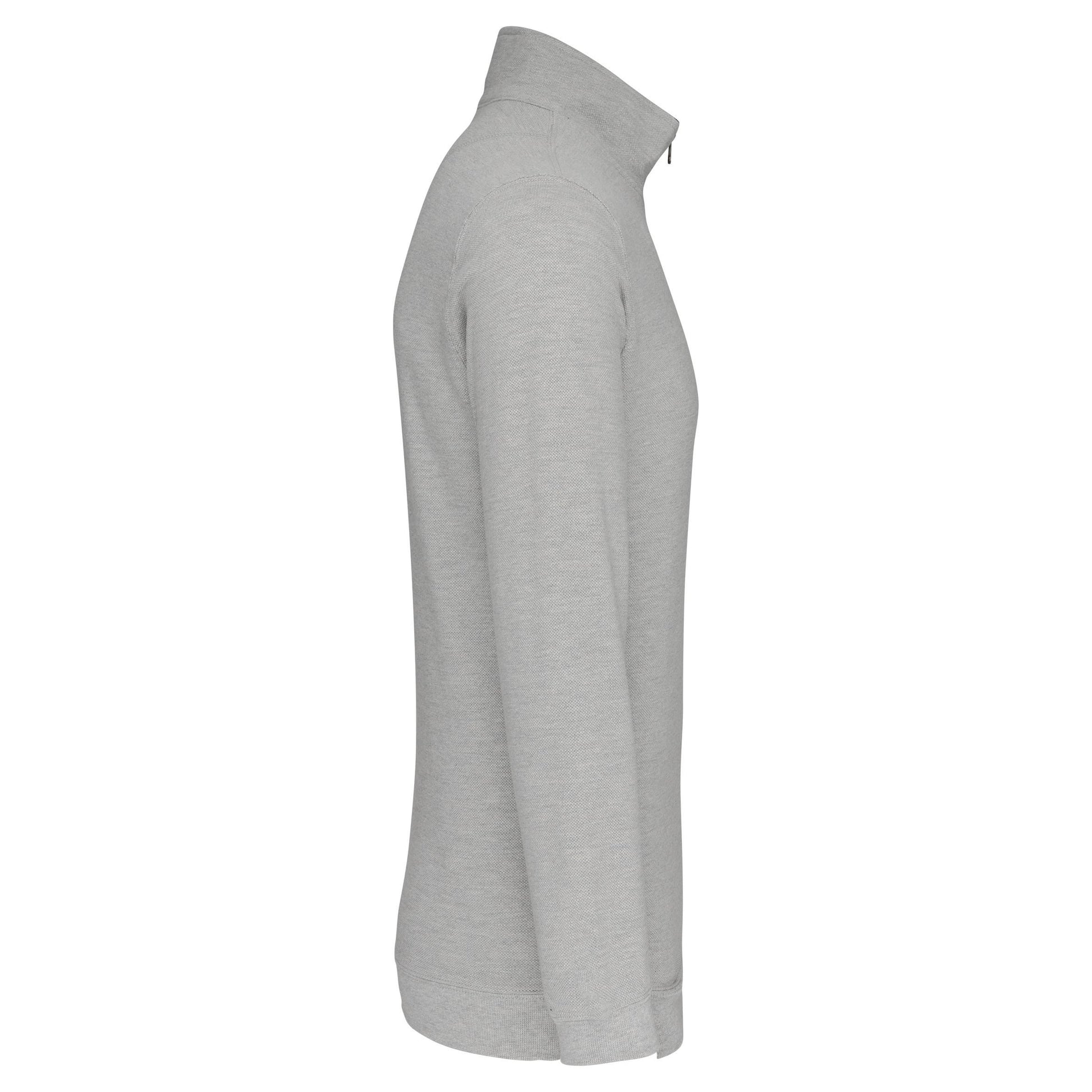Trucker - Sweater met Ritskraag