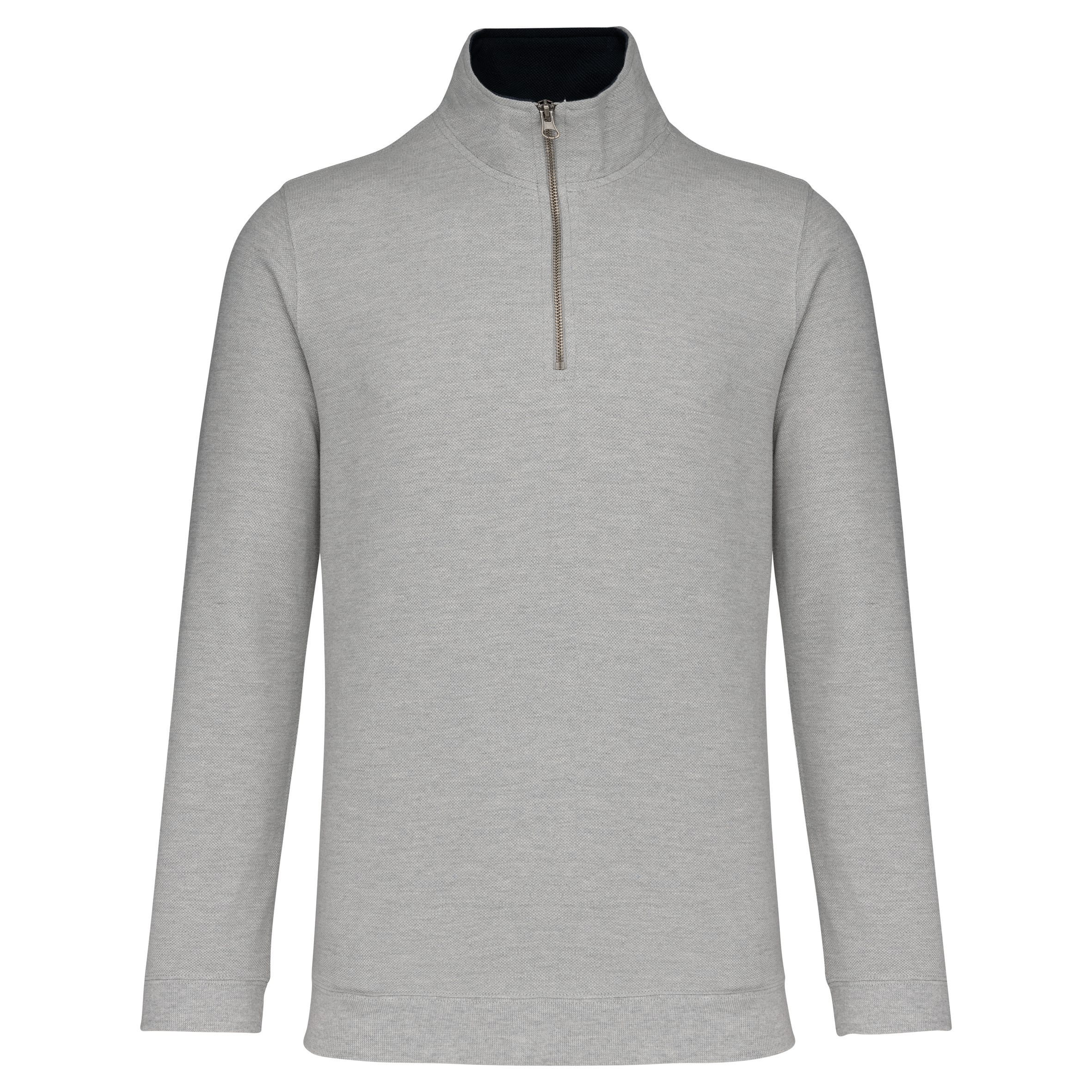 Trucker - Sweater met Ritskraag