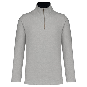 Trucker - Sweater met Ritskraag