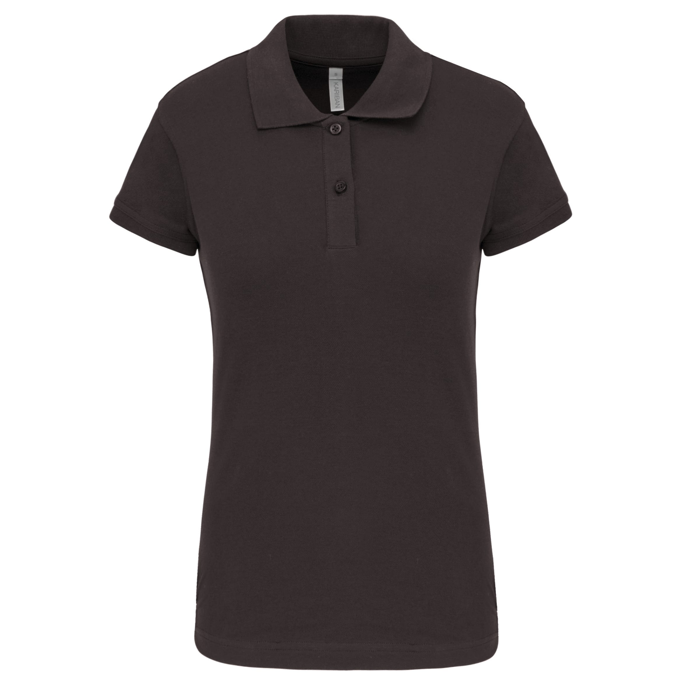 Piquépolo korte mouwen dames