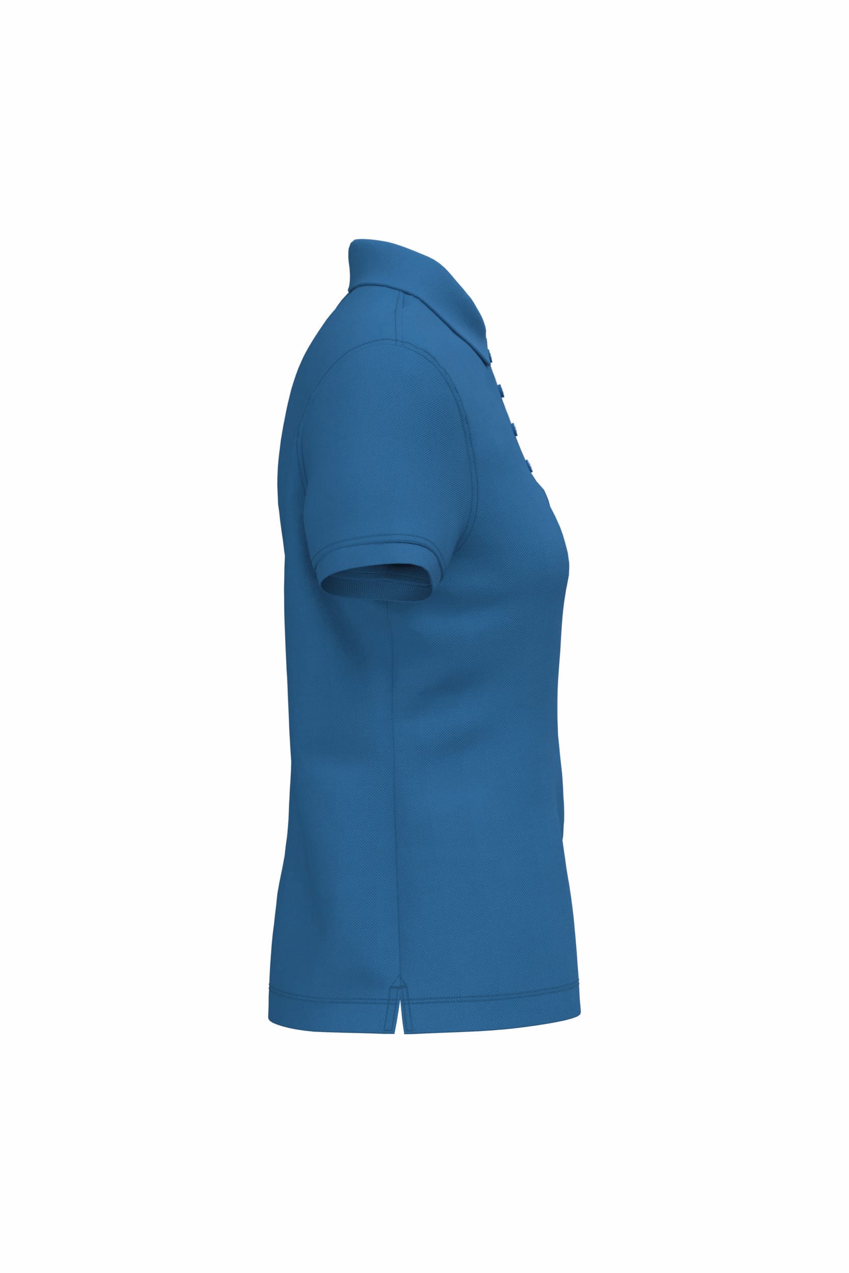Piqué-damespolo korte mouwen