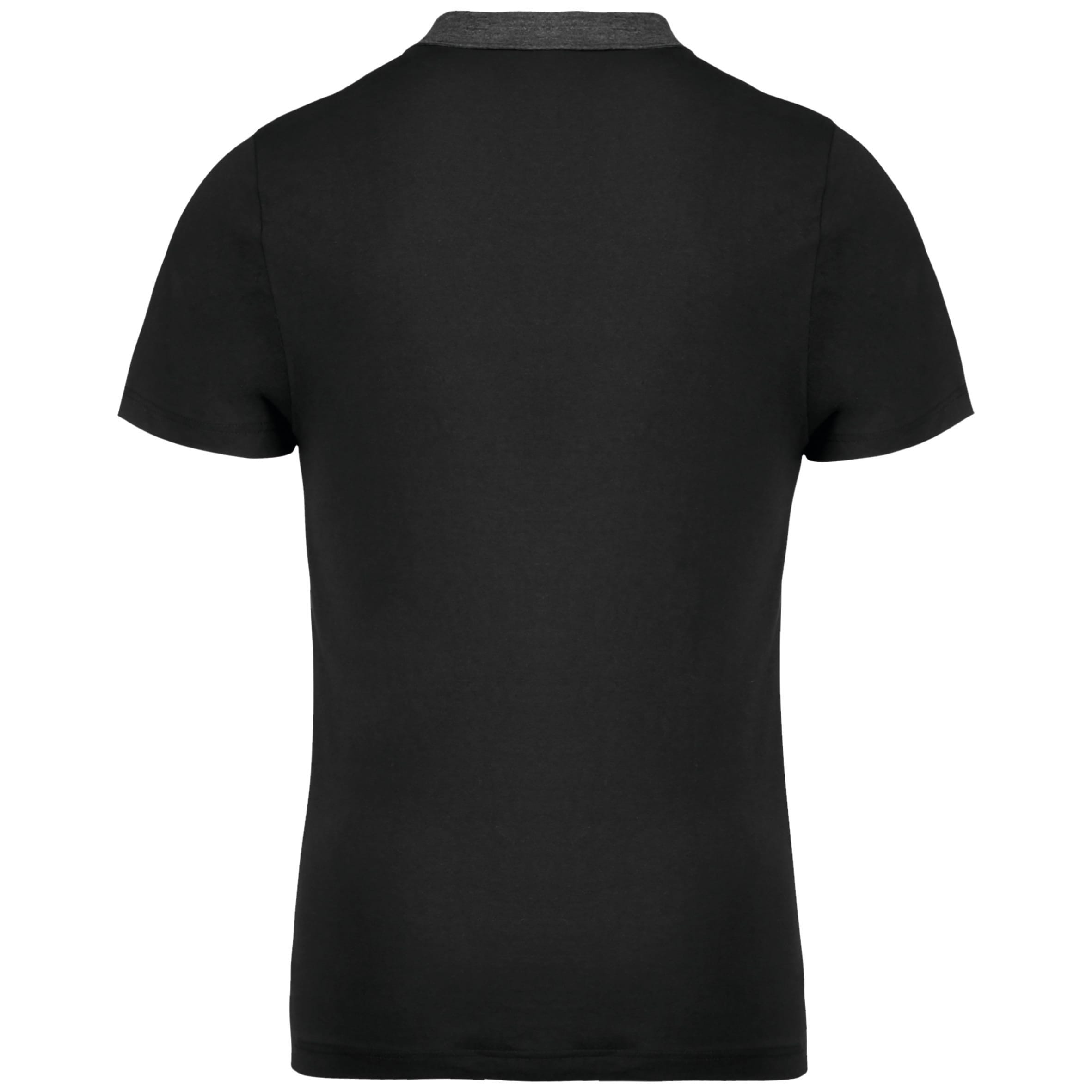 Tweekleurige herenpolo jersey