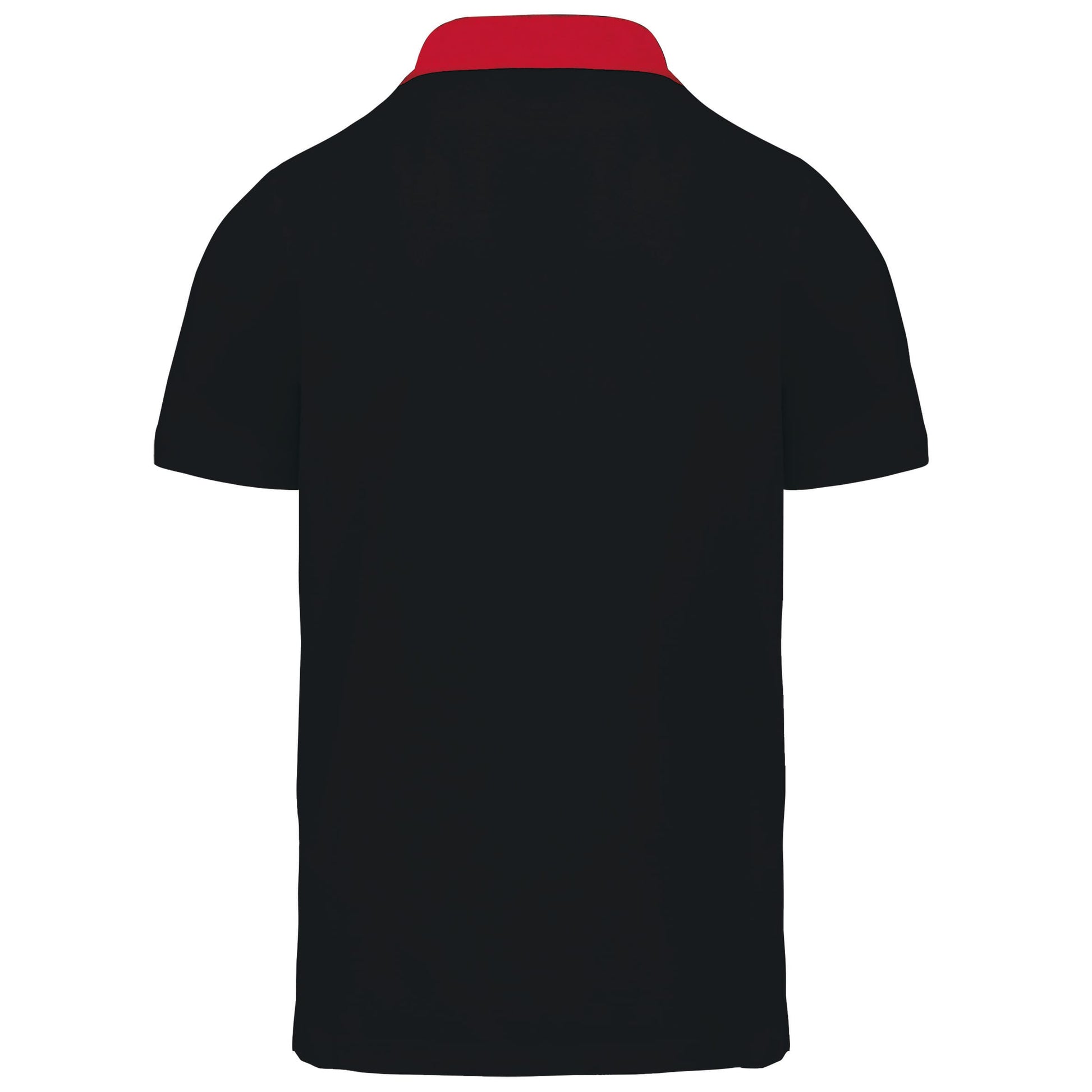 Tweekleurige herenpolo jersey