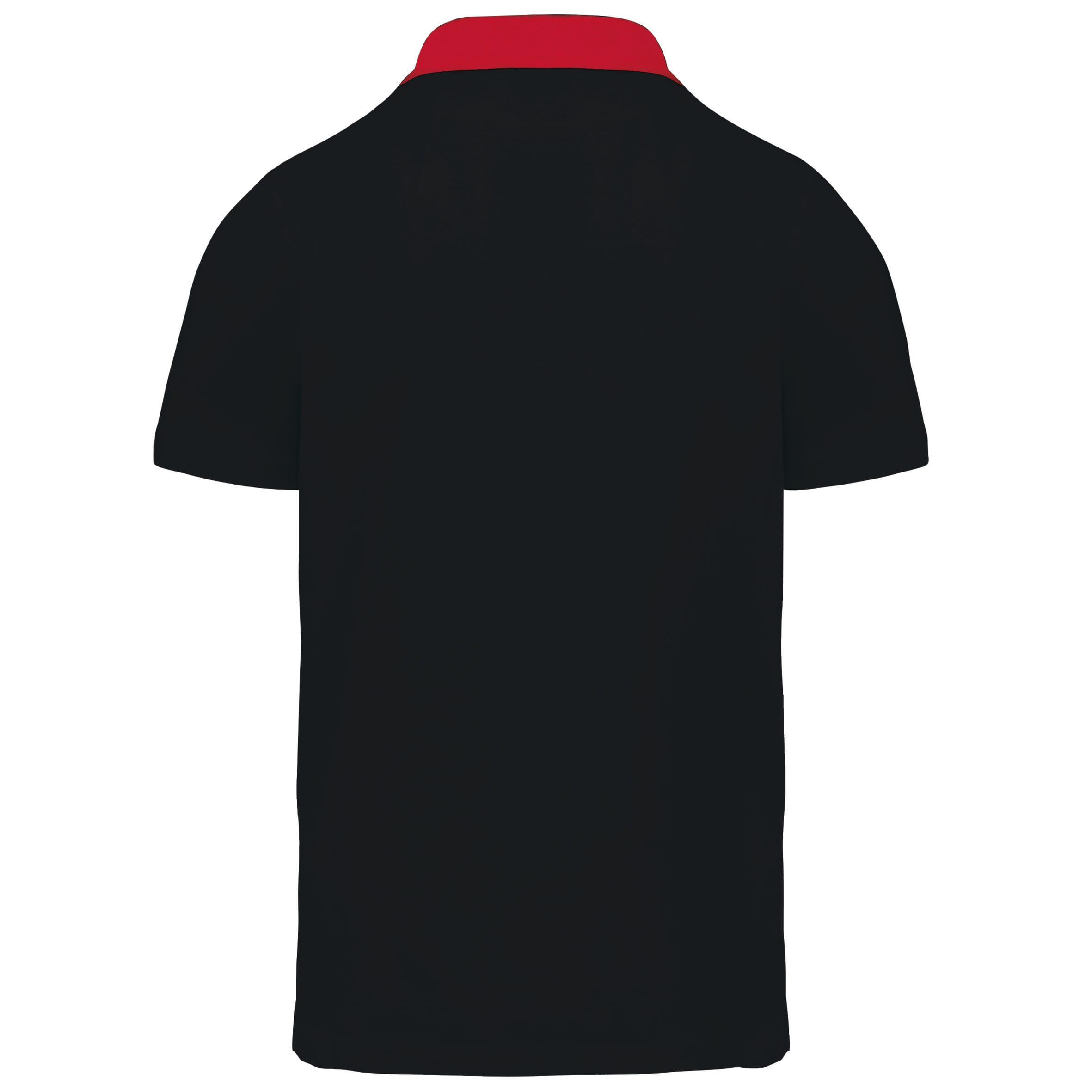 Tweekleurige herenpolo jersey