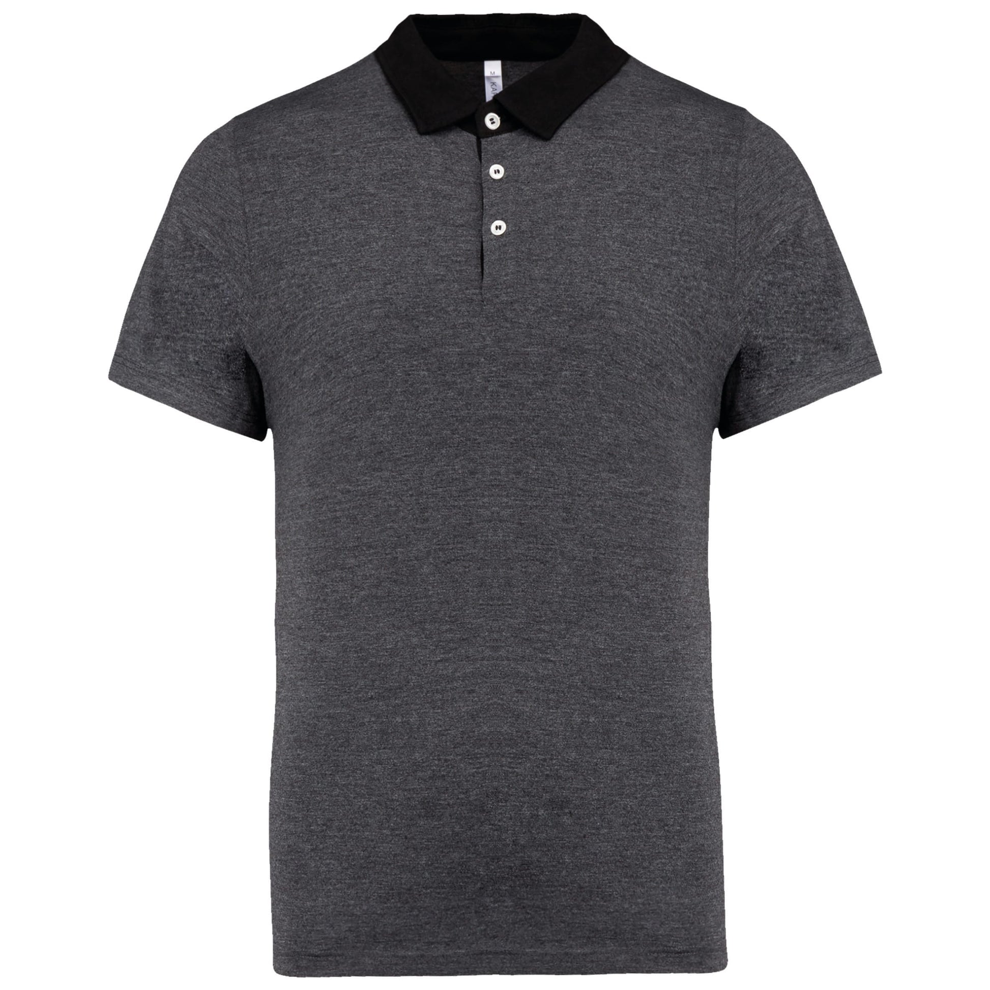 Tweekleurige herenpolo jersey