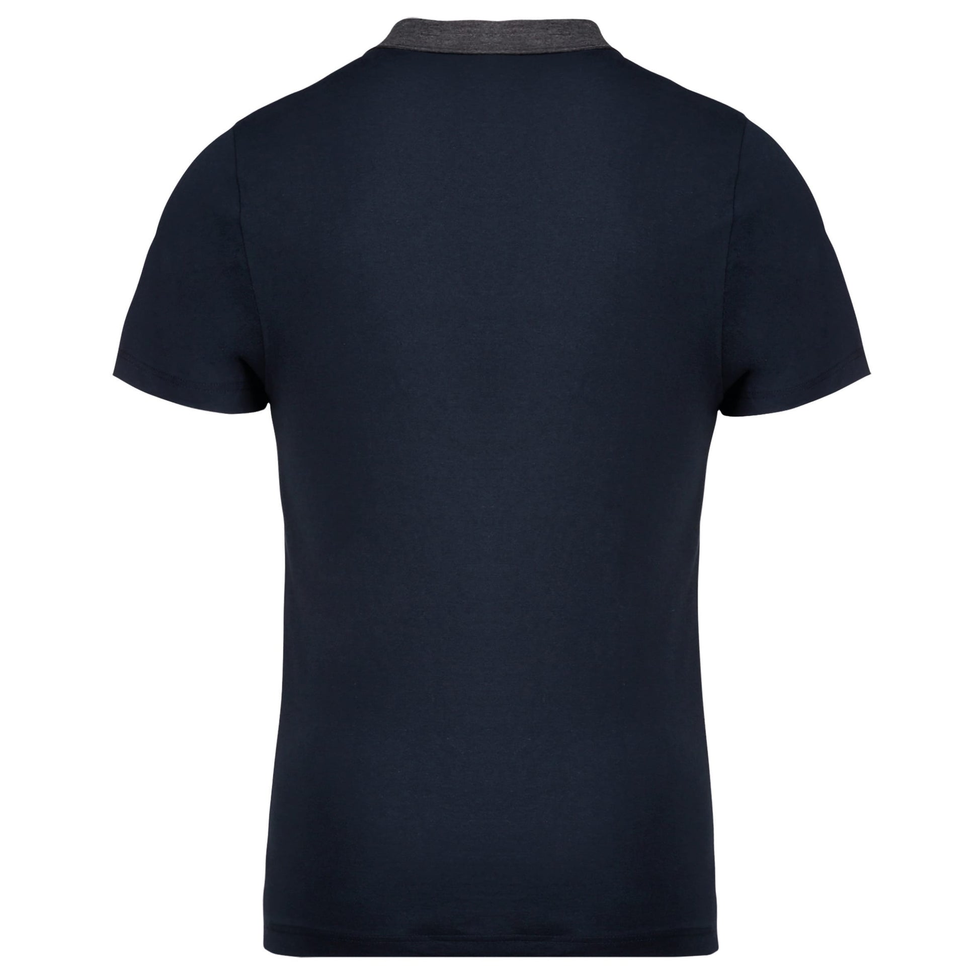 Tweekleurige herenpolo jersey