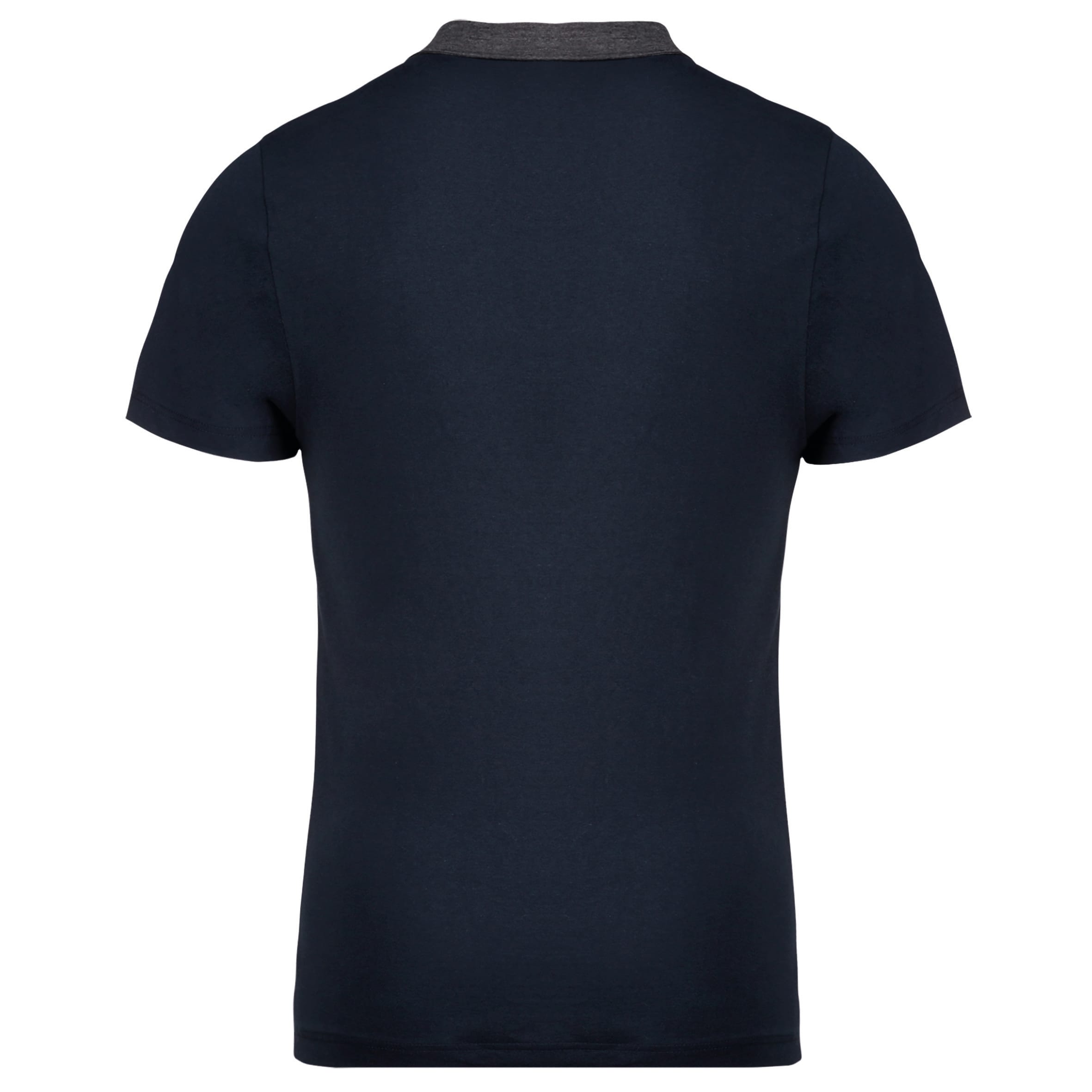 Tweekleurige herenpolo jersey
