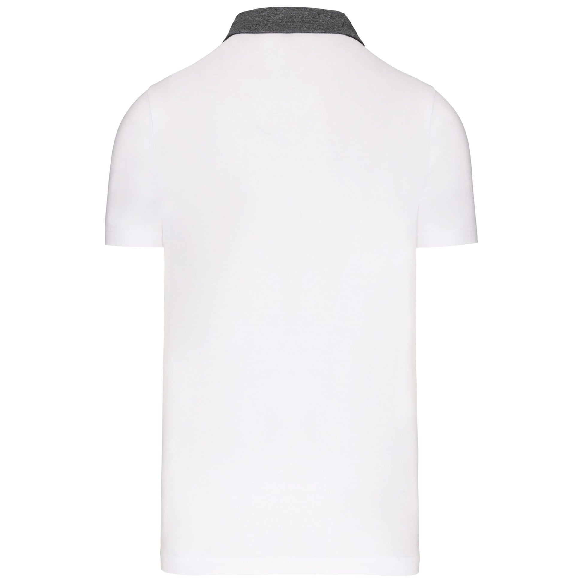 Tweekleurige herenpolo jersey