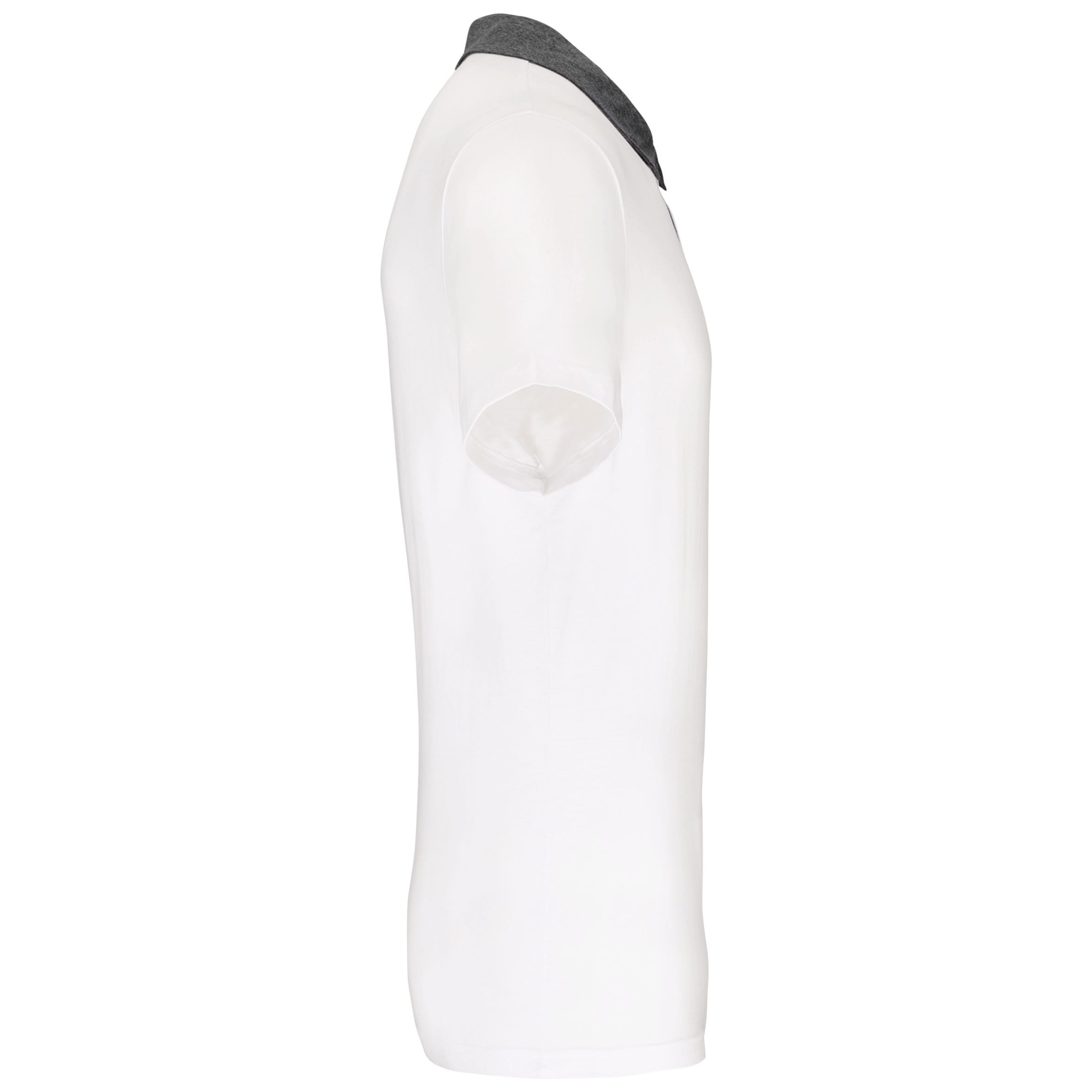 Tweekleurige herenpolo jersey