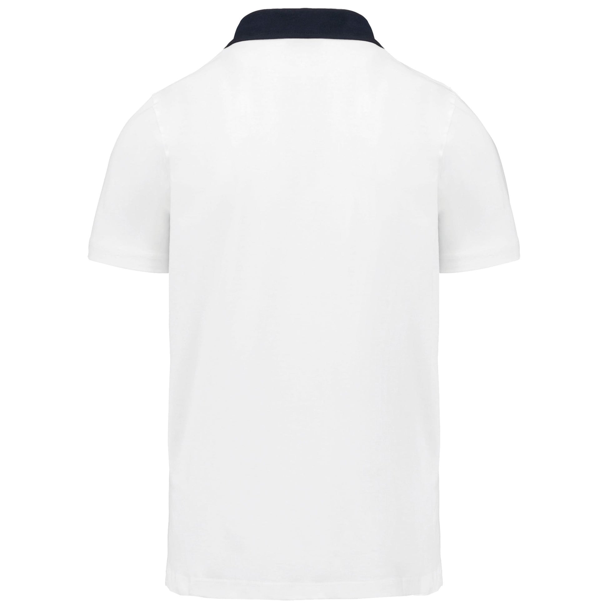Tweekleurige herenpolo jersey