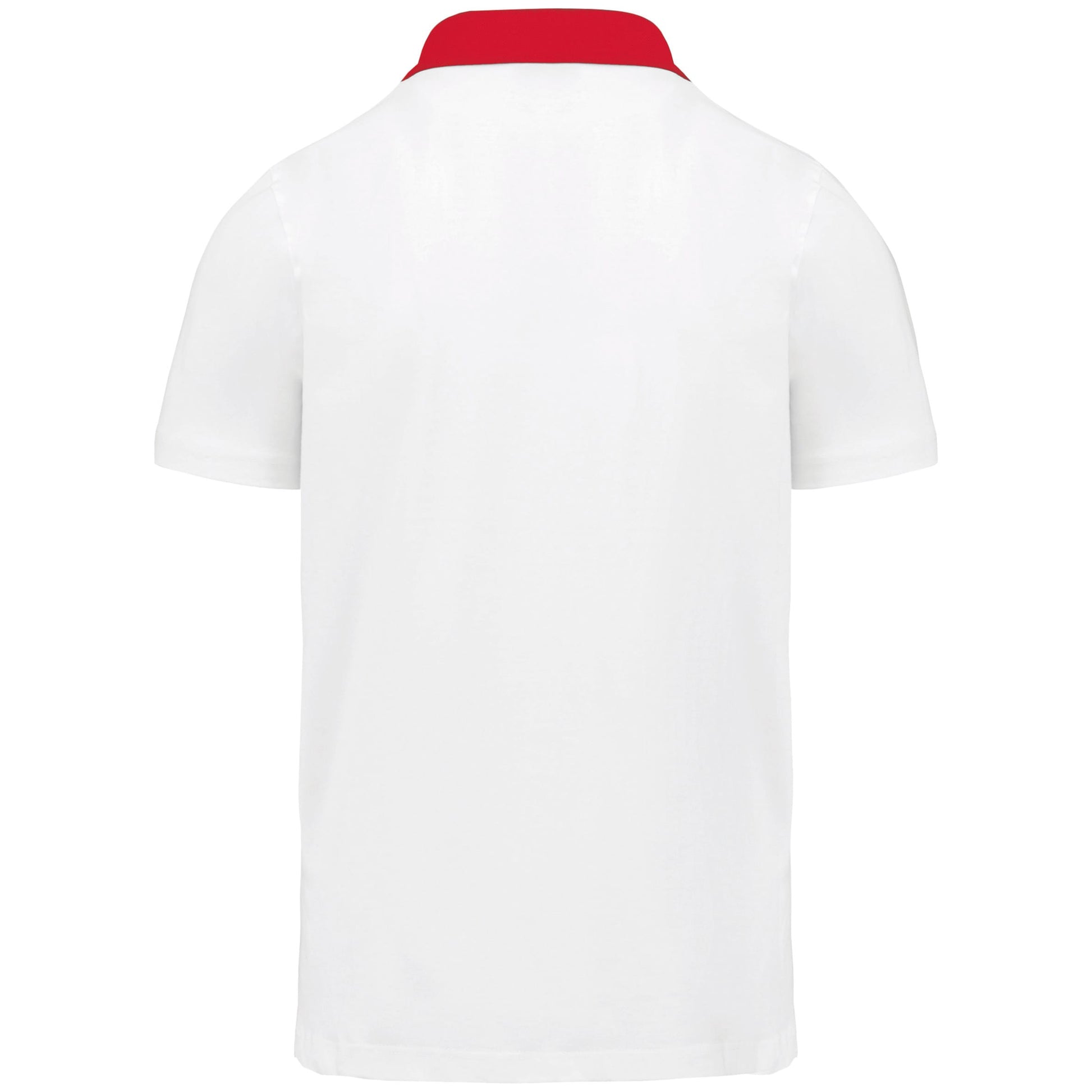 Tweekleurige herenpolo jersey