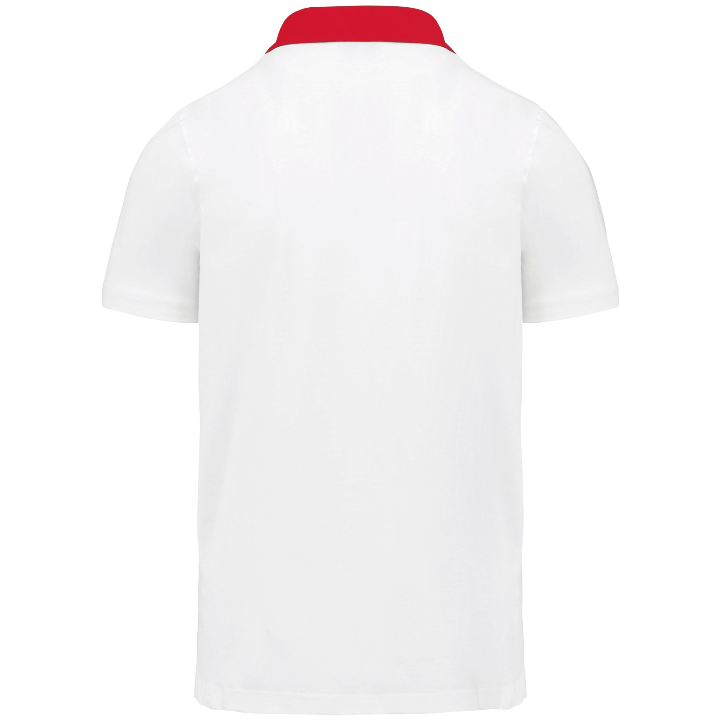 Tweekleurige herenpolo jersey