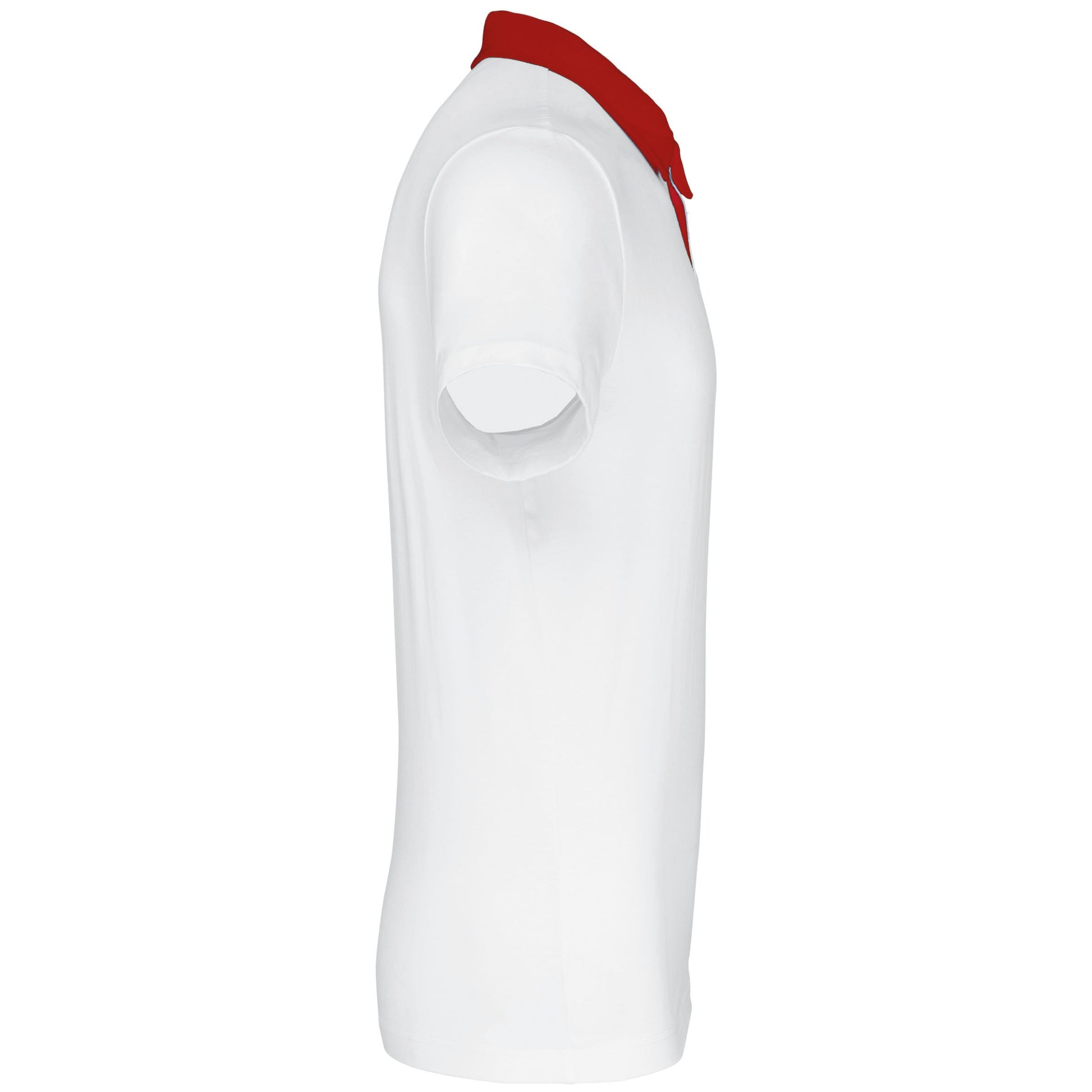 Tweekleurige herenpolo jersey