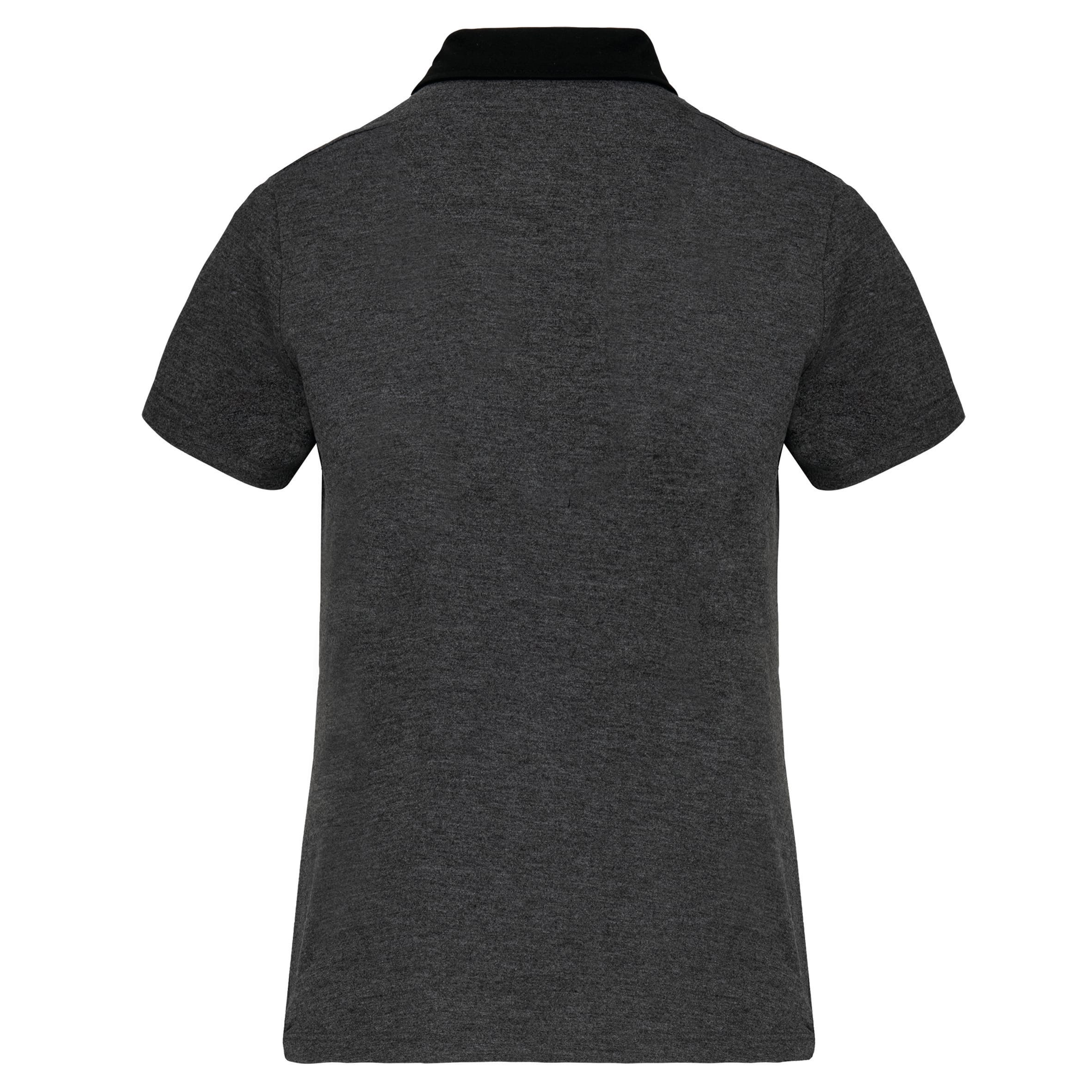 Tweekleurige damespolo jersey