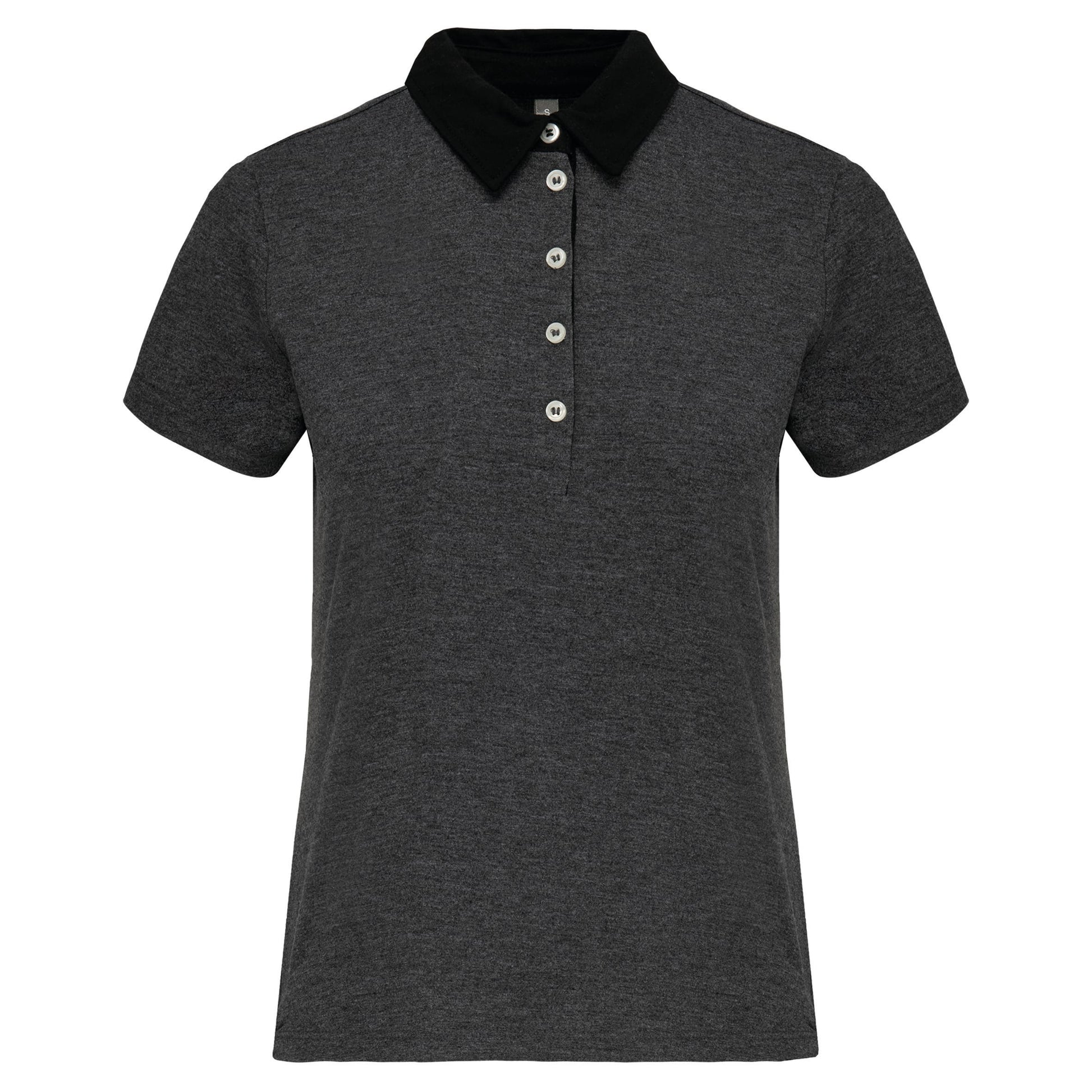 Tweekleurige damespolo jersey