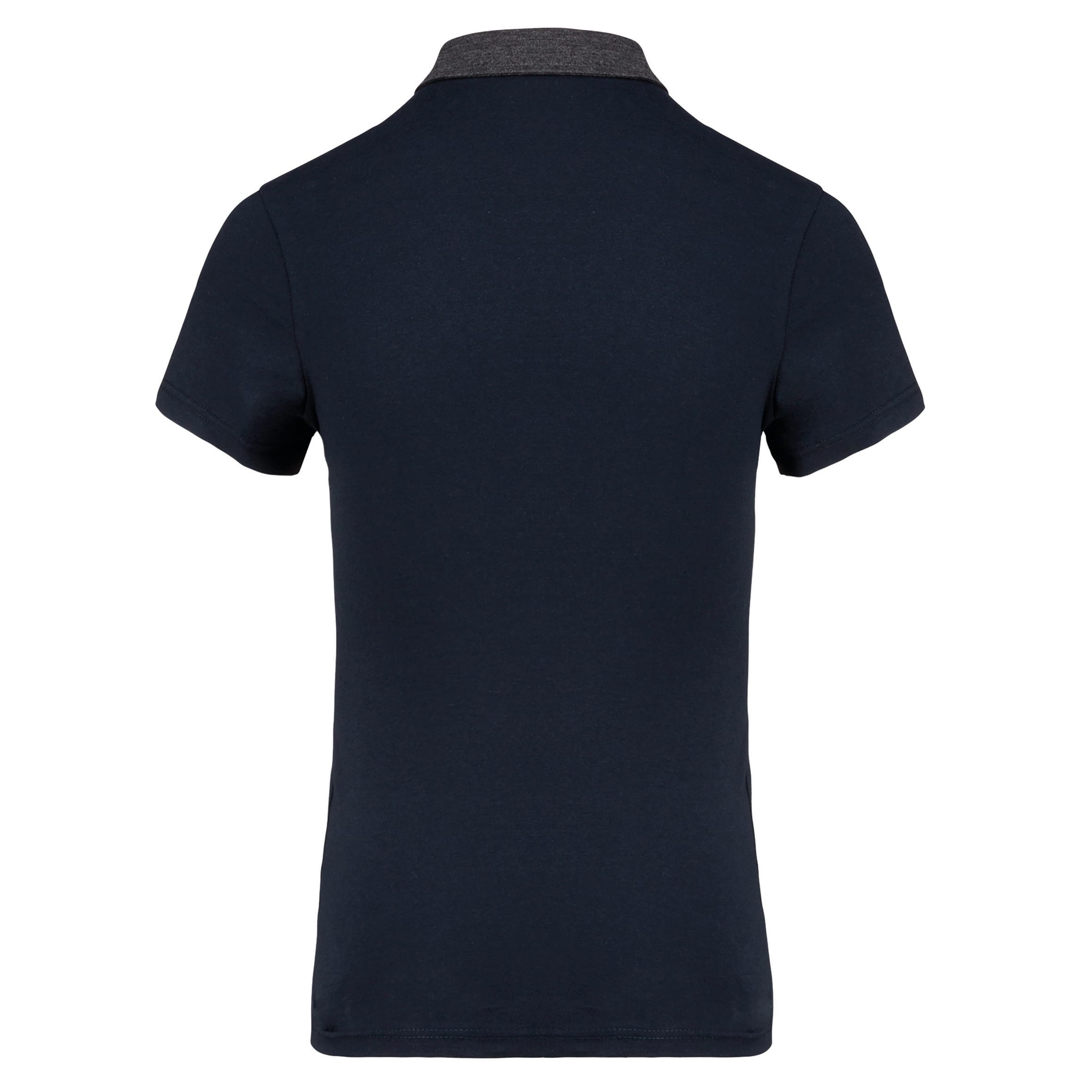 Tweekleurige damespolo jersey