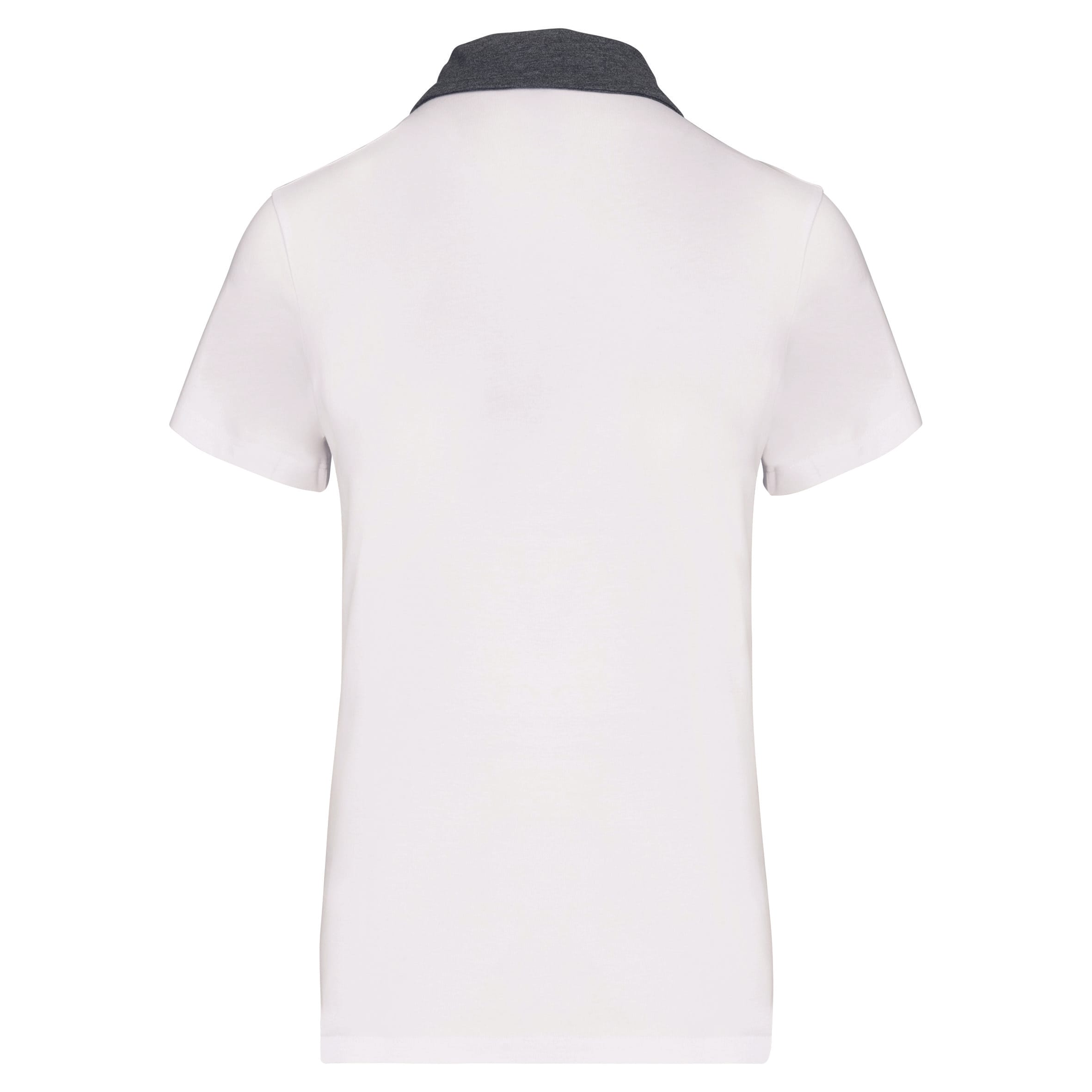 Tweekleurige damespolo jersey