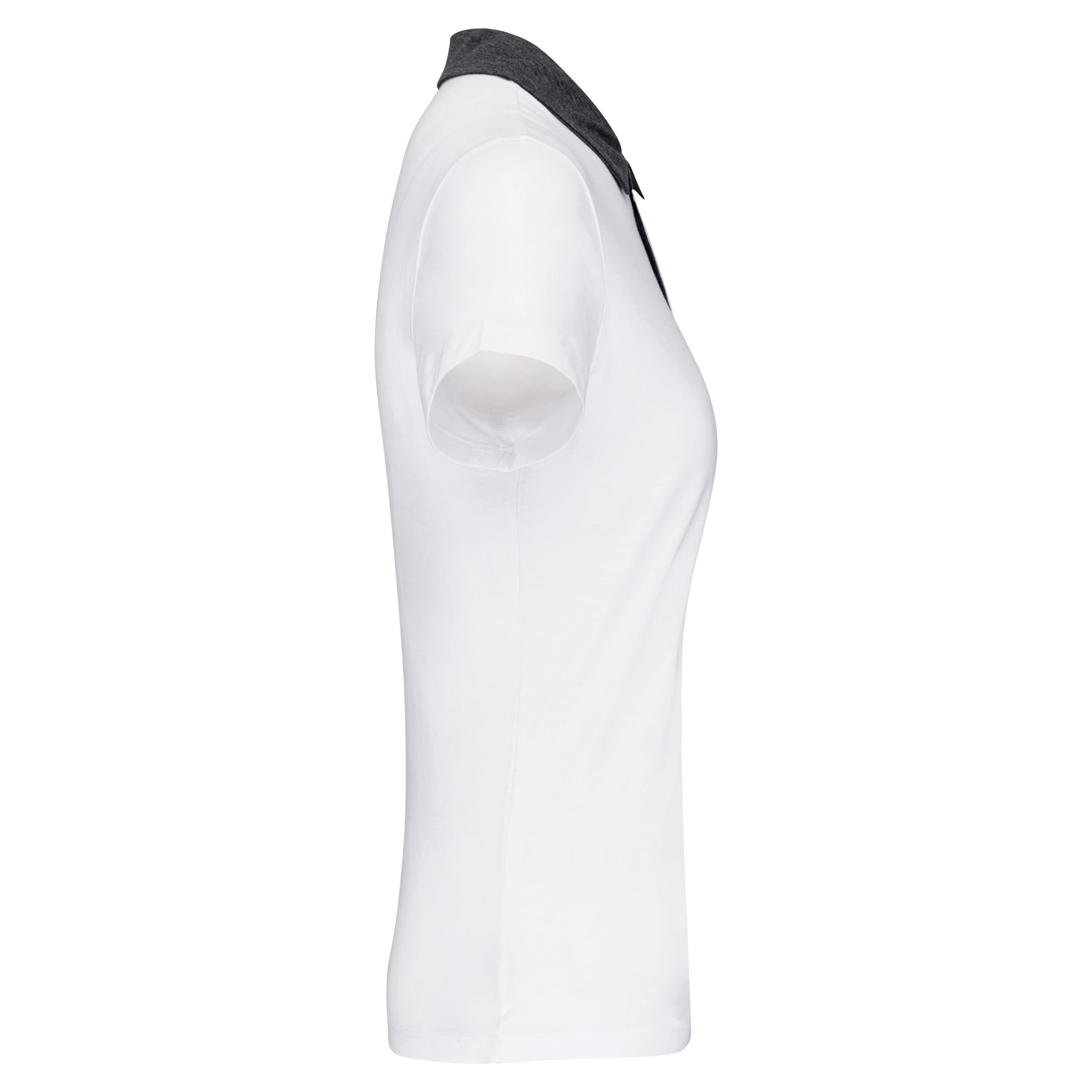 Tweekleurige damespolo jersey