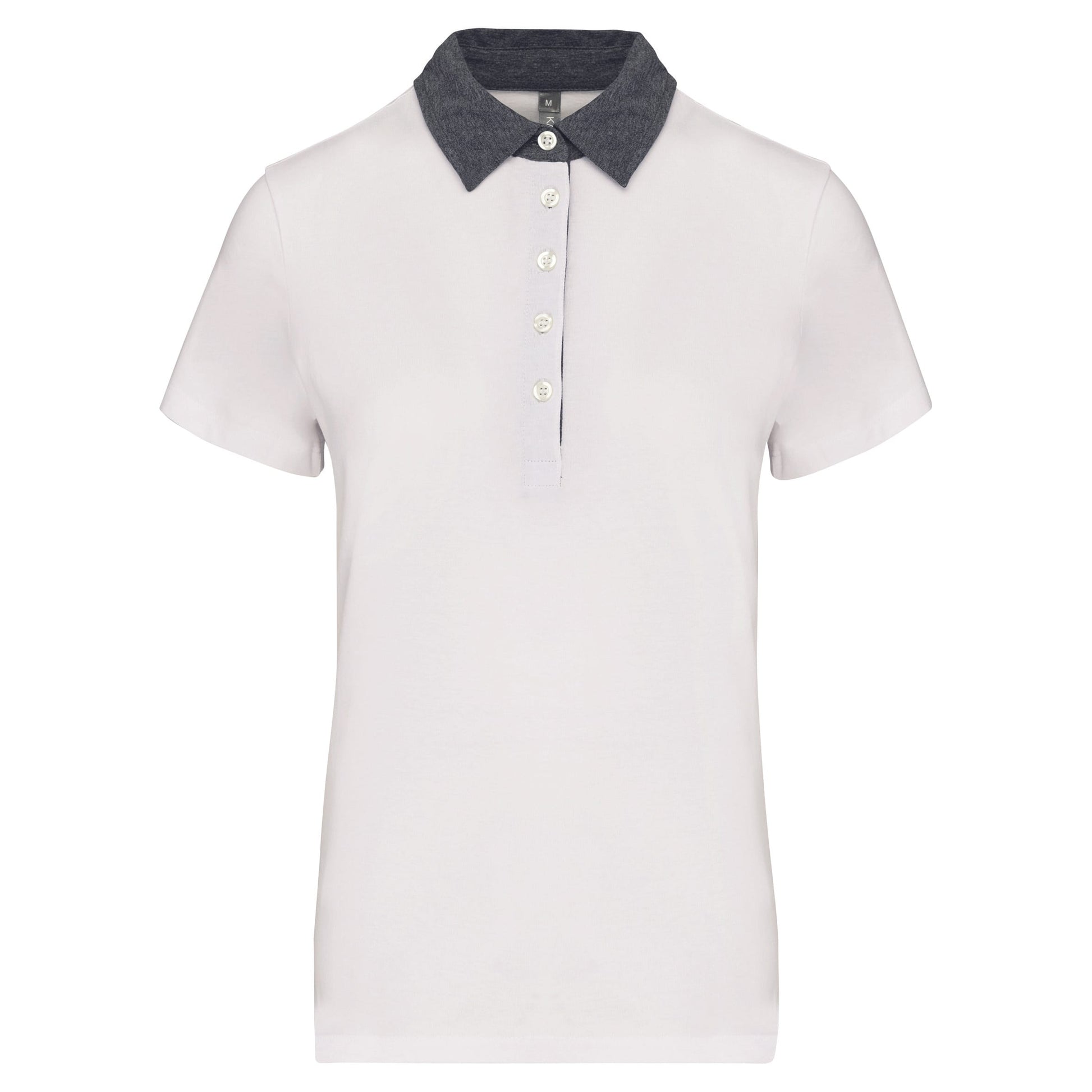 Tweekleurige damespolo jersey