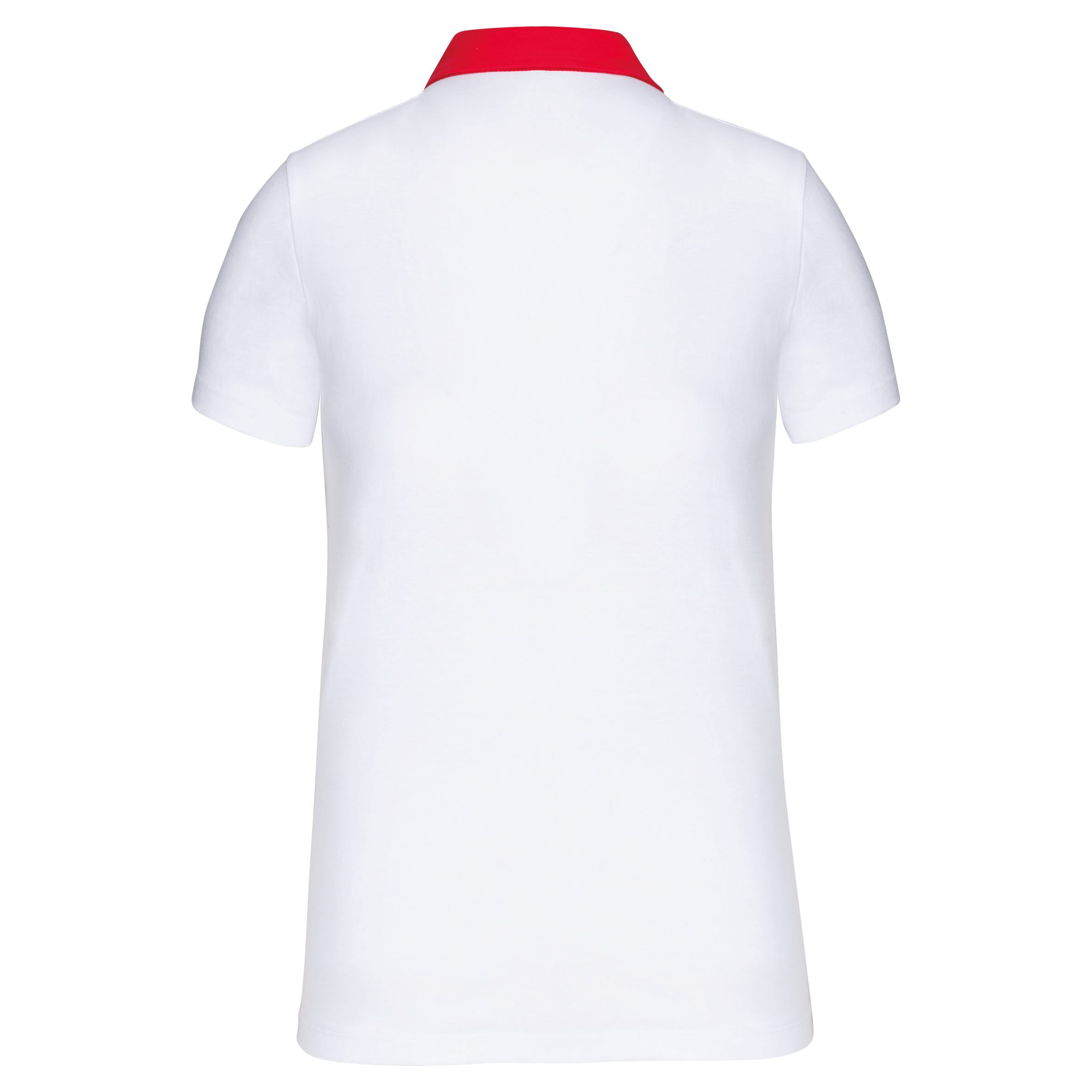 Tweekleurige damespolo jersey