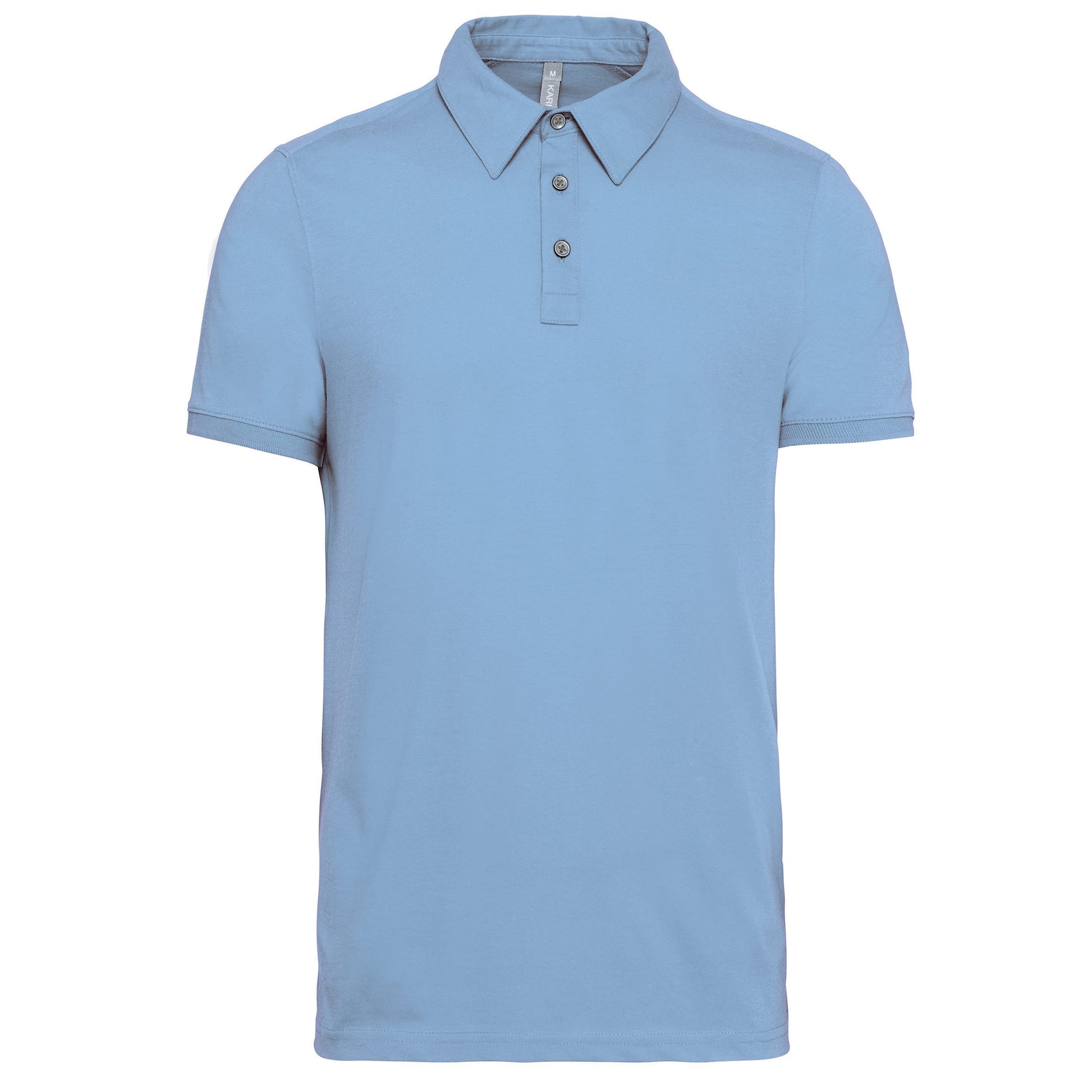 Herenpolo korte mouwen van jersey
