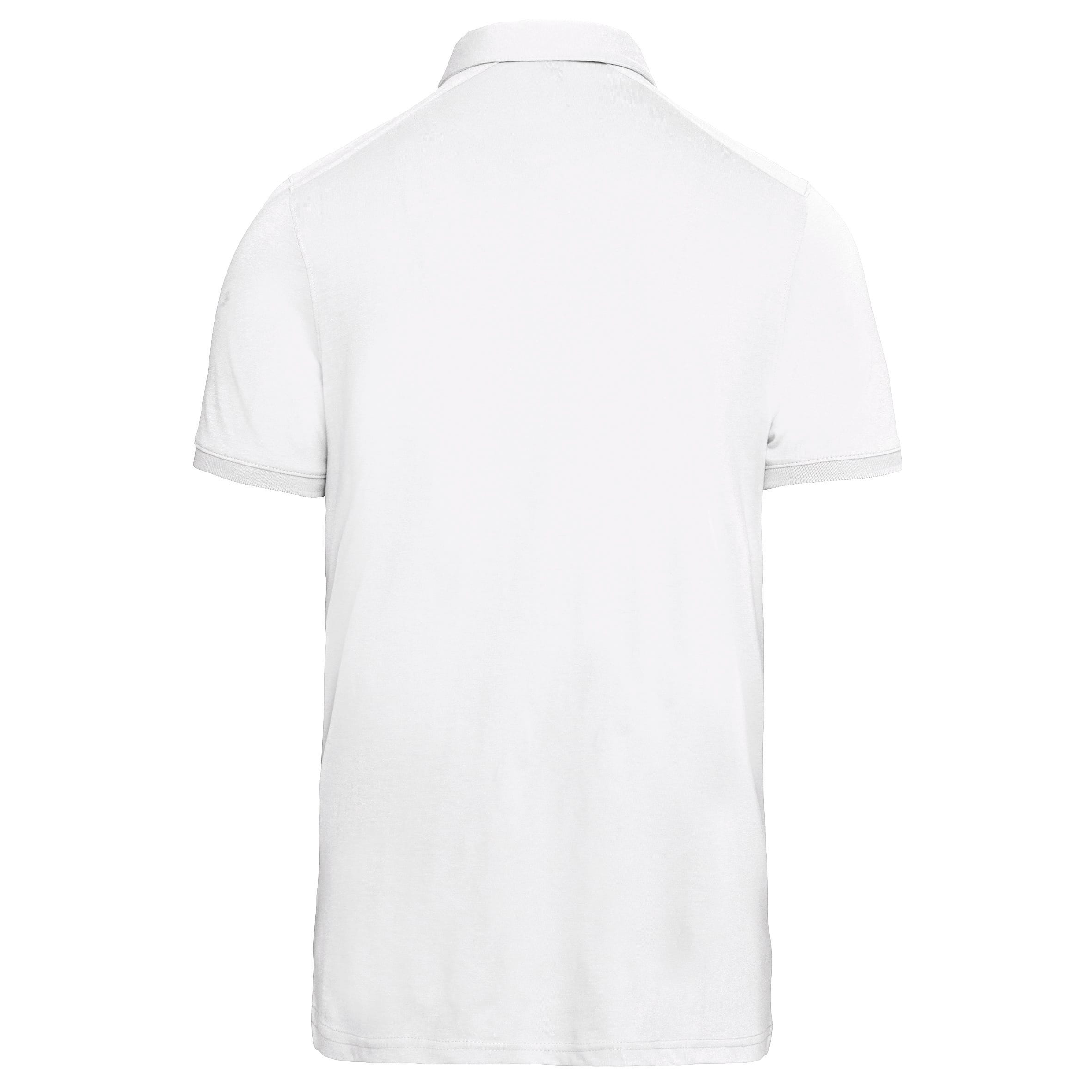 Herenpolo korte mouwen van jersey