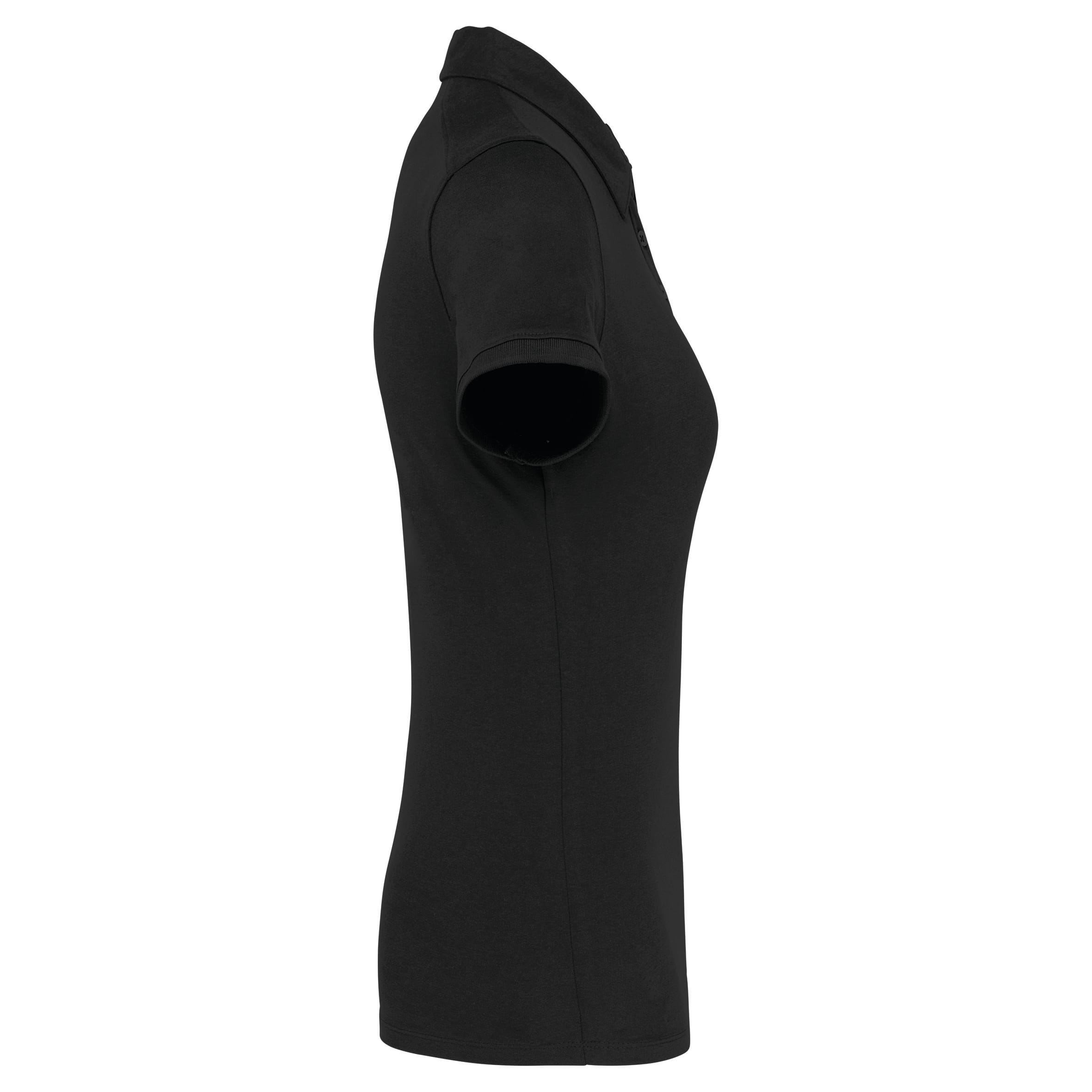 Damespolo korte mouwen van jersey