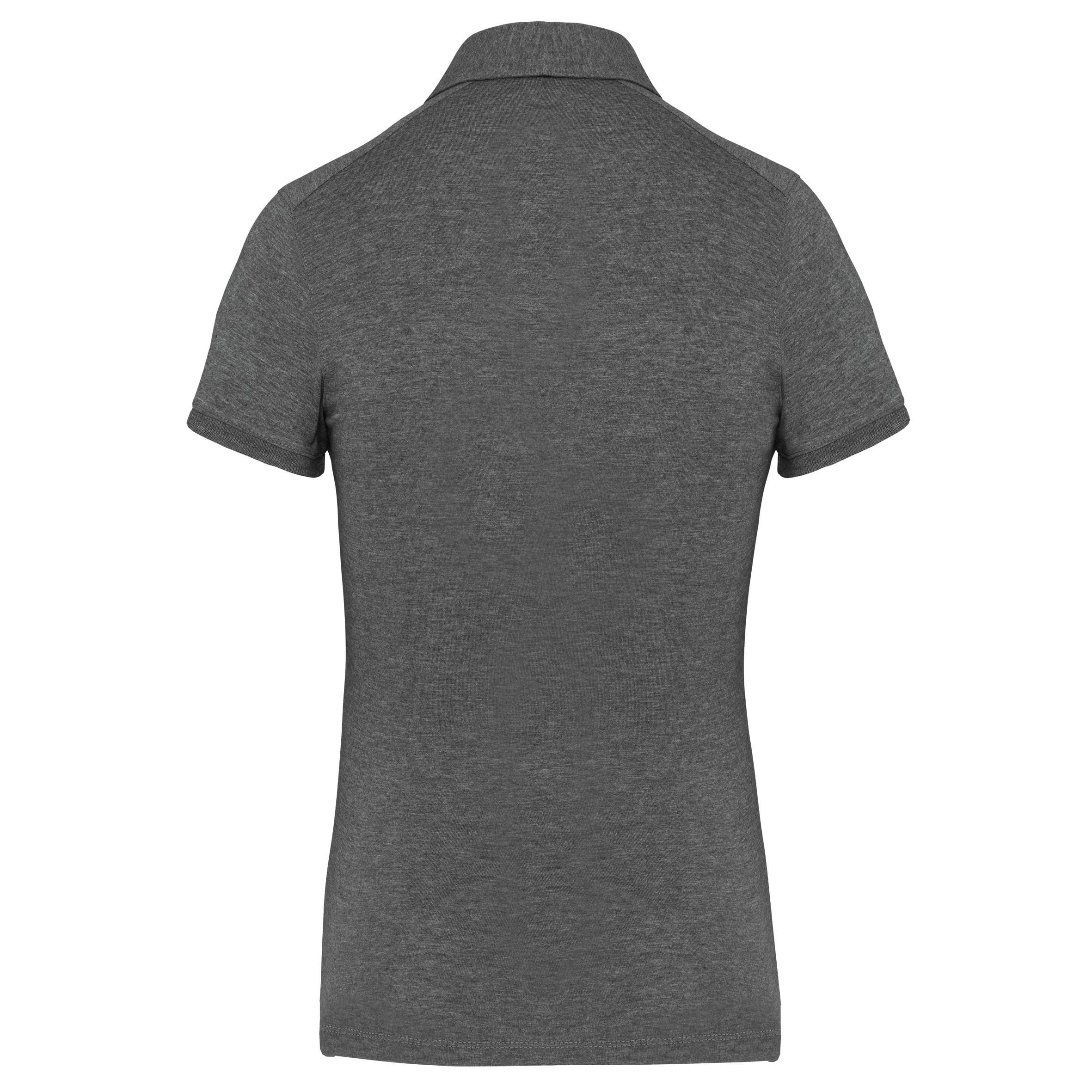 Damespolo korte mouwen van jersey