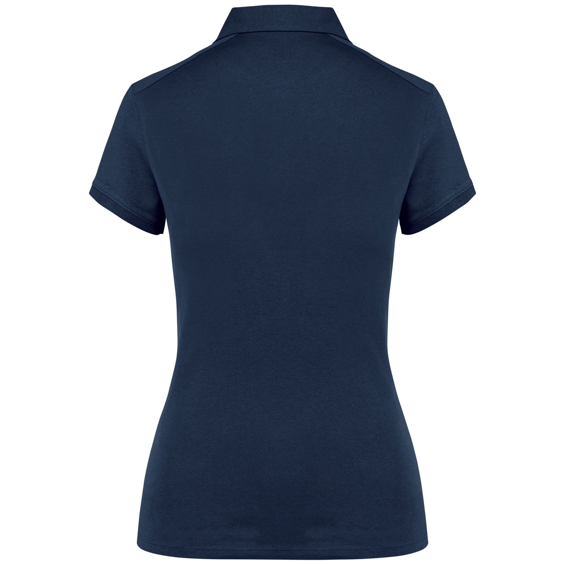 Damespolo korte mouwen van jersey