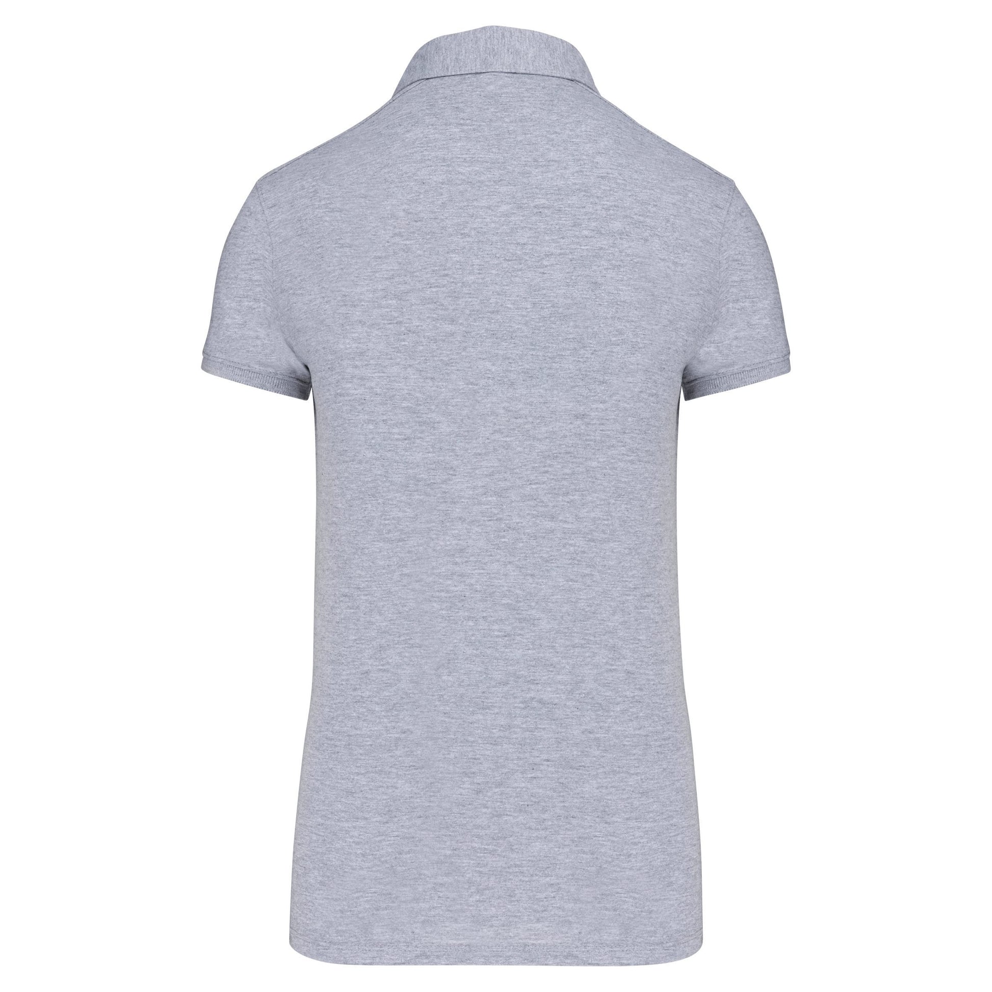 Damespolo korte mouwen van jersey